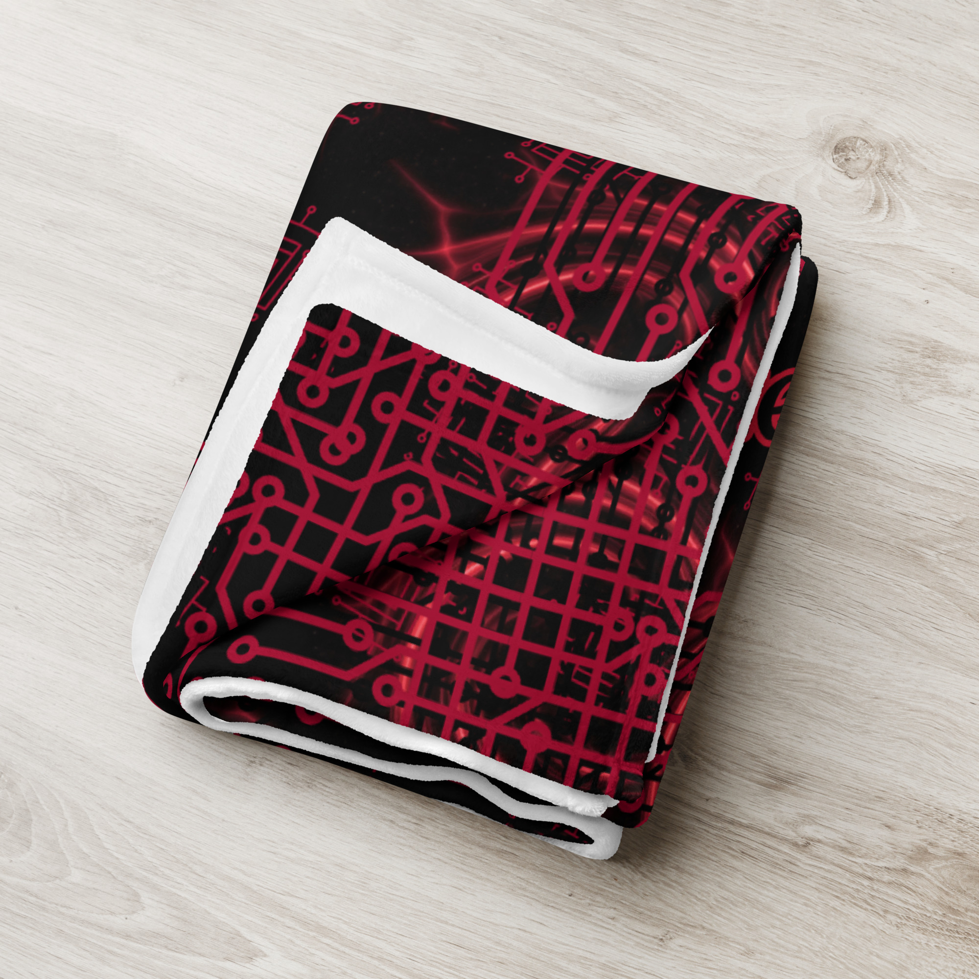 EI.001 Alertred | Throw Blanket - Image 8