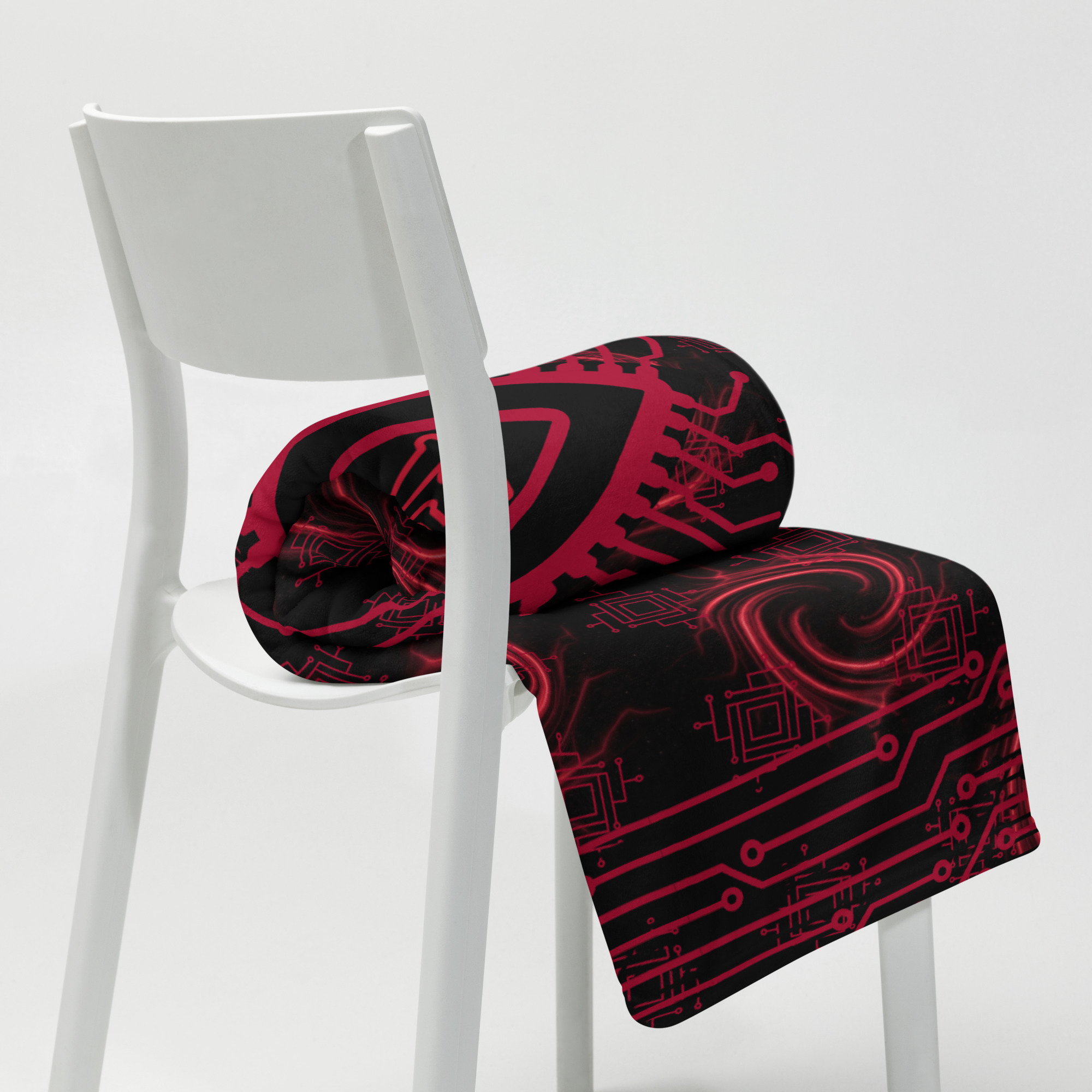 EI.001 Alertred | Throw Blanket - Image 9