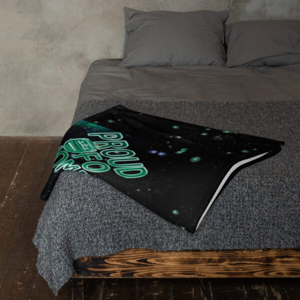 Proud UFO Home | Throw Blanket - Image 9