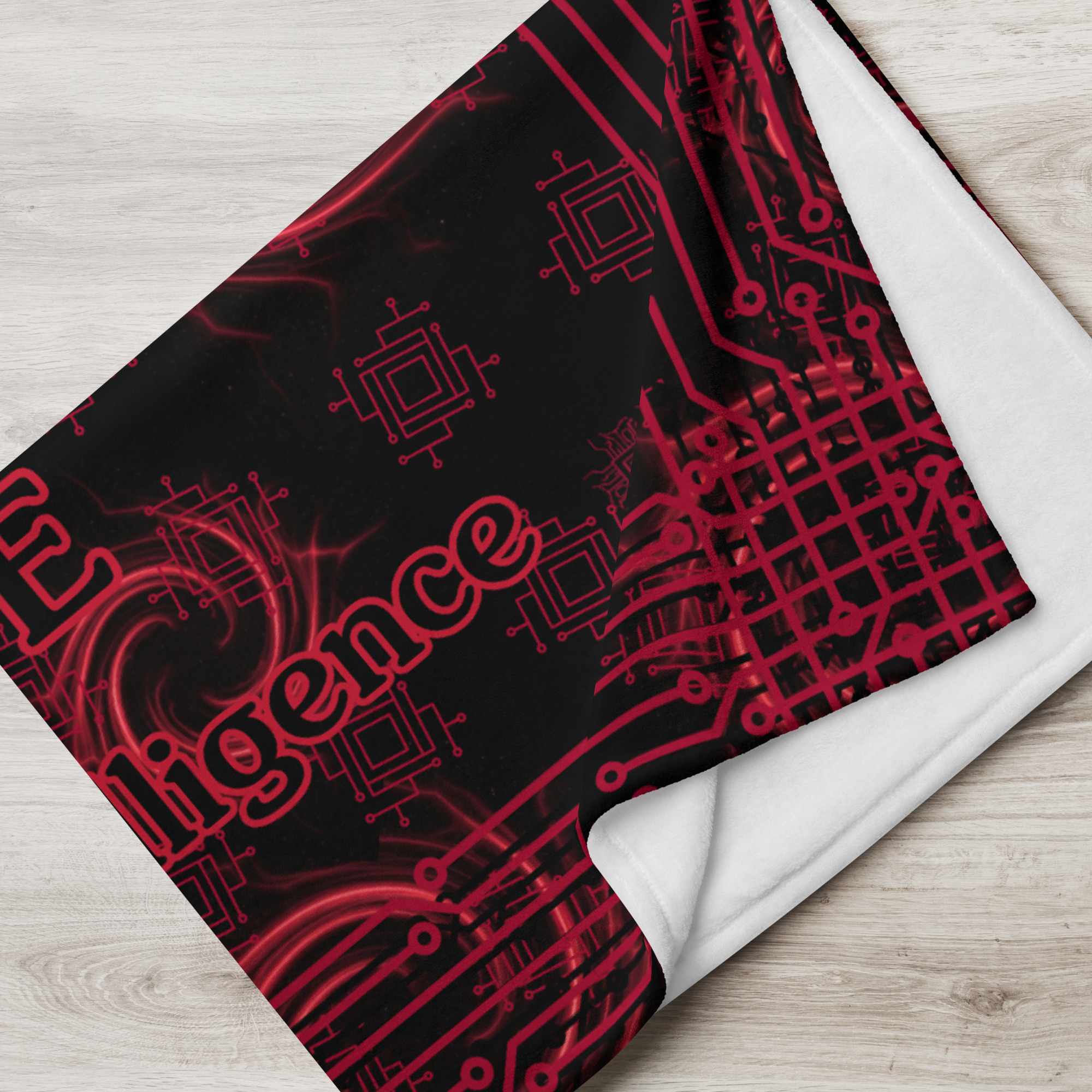 EI.001 Alertred | Throw Blanket - Image 12