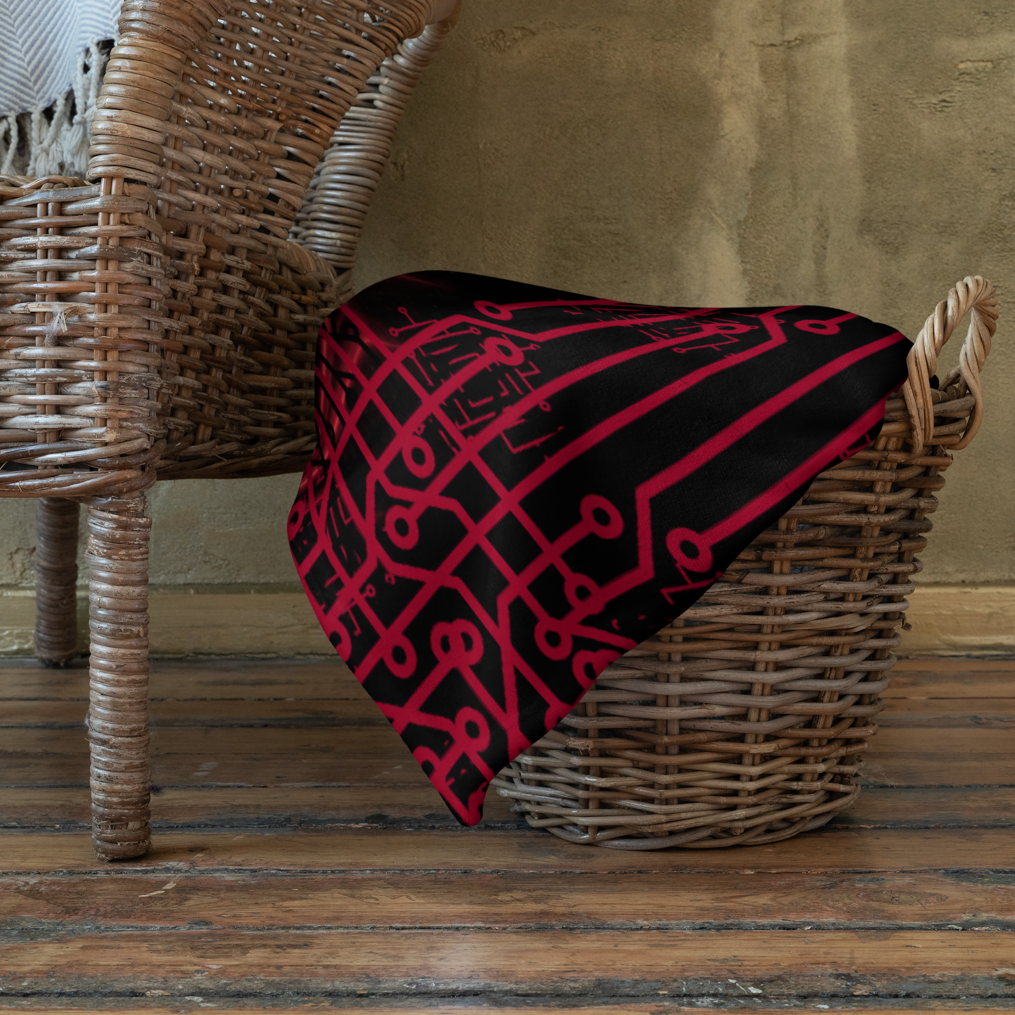 EI.001 Alertred | Throw Blanket - Image 14