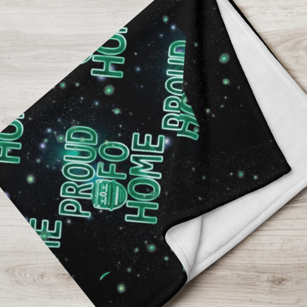 Proud UFO Home | Throw Blanket - Image 4