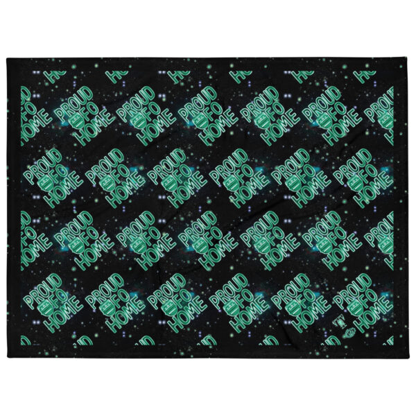 Proud UFO Home | Throw Blanket - Image 16