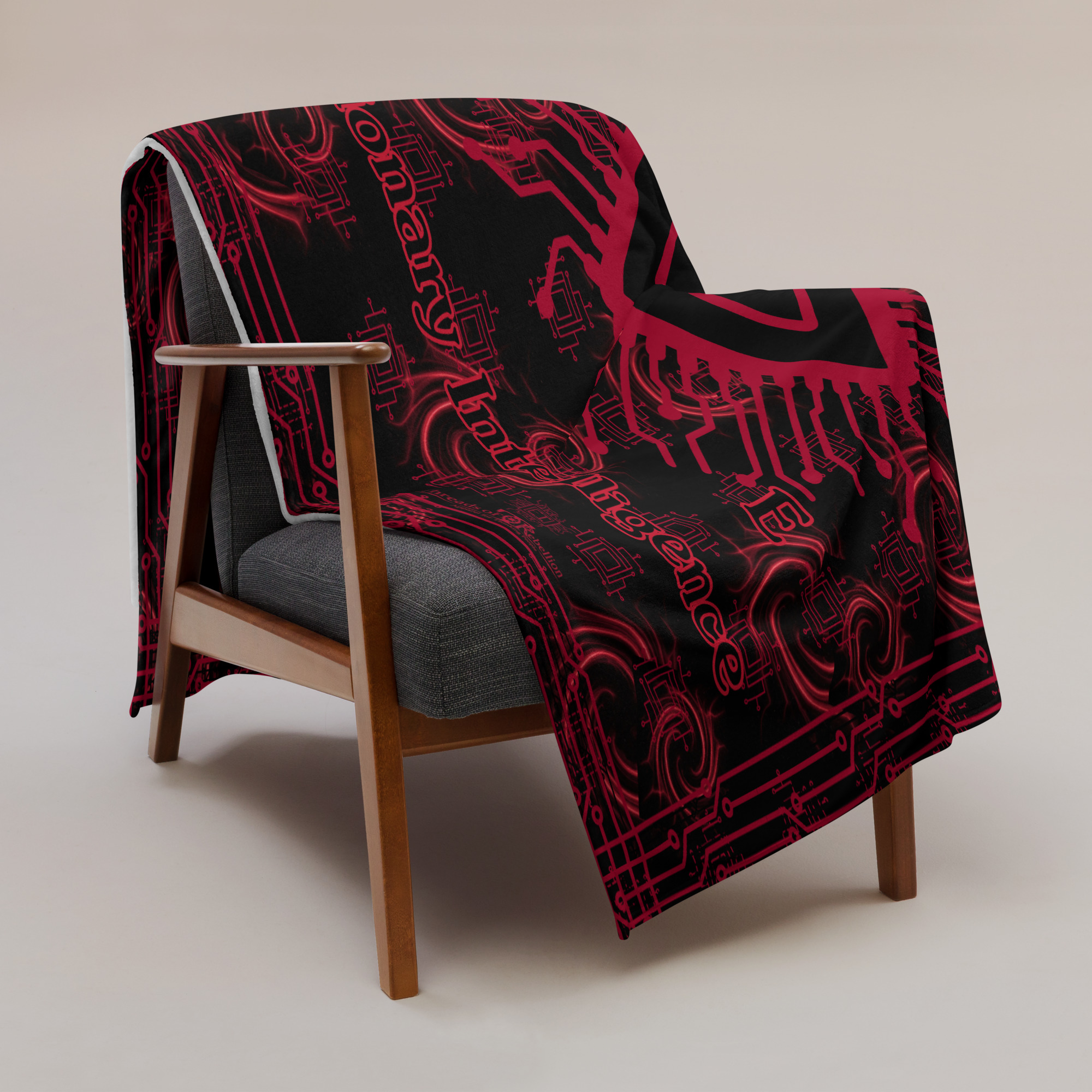 EI.001 Alertred | Throw Blanket - Image 19