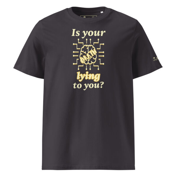 Brain Lies | AG | Organic T-Shirt - Image 10