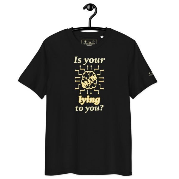 Brain Lies | AG | Organic T-Shirt - Image 21