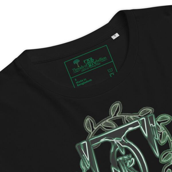 Threads of Rebellion | Emerald Initiative | AG | Organic T-Shirt - Image 16