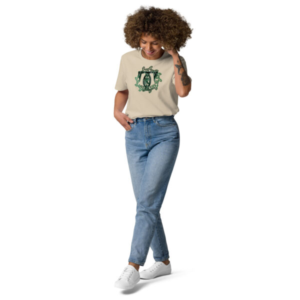 Threads of Rebellion | Emerald Initiative | AG | Organic T-Shirt - Image 7