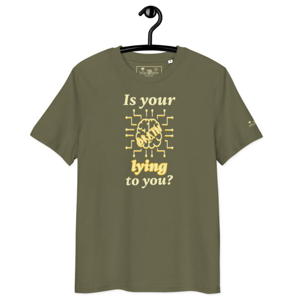 Brain Lies | AG | Organic T-Shirt - Image 31