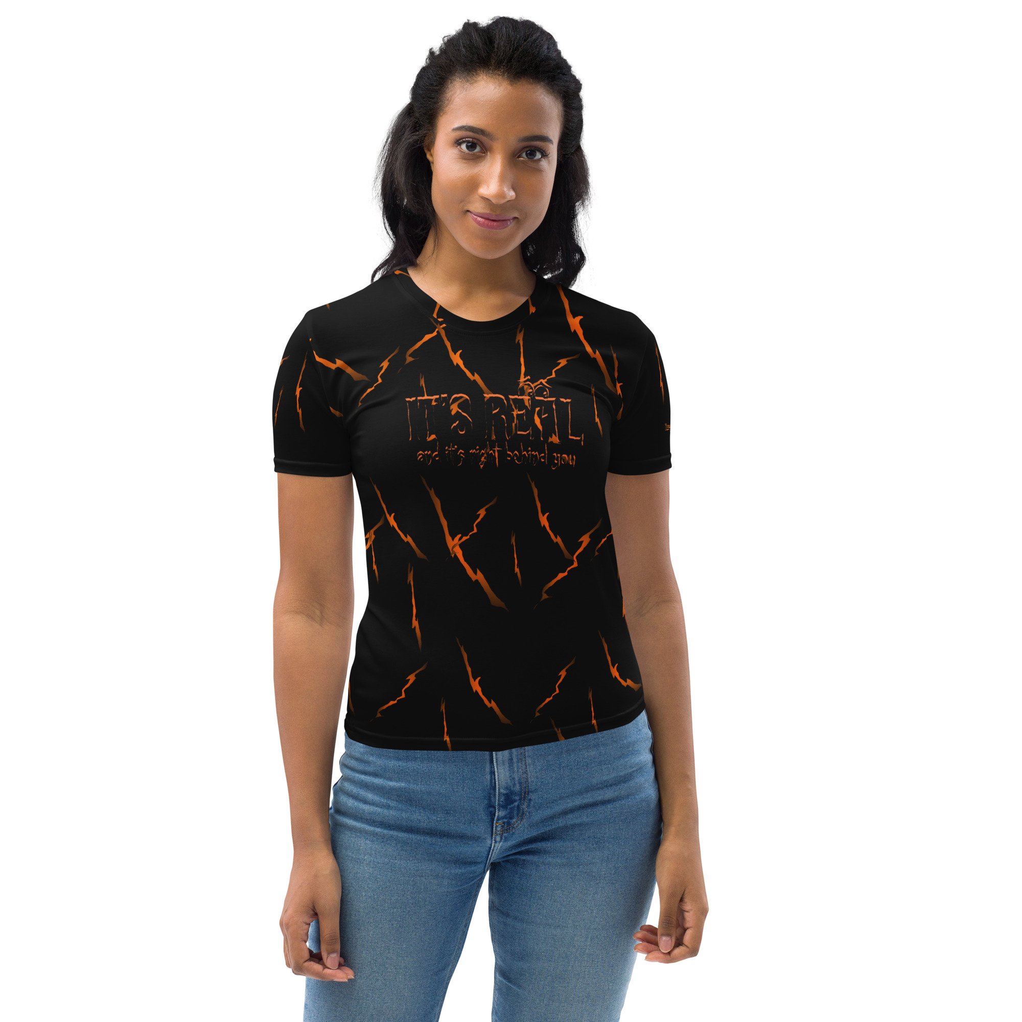 Hallow Storm Ed. | It’s Real… | Women’s | Crew Neck T-Shirt - Image 10
