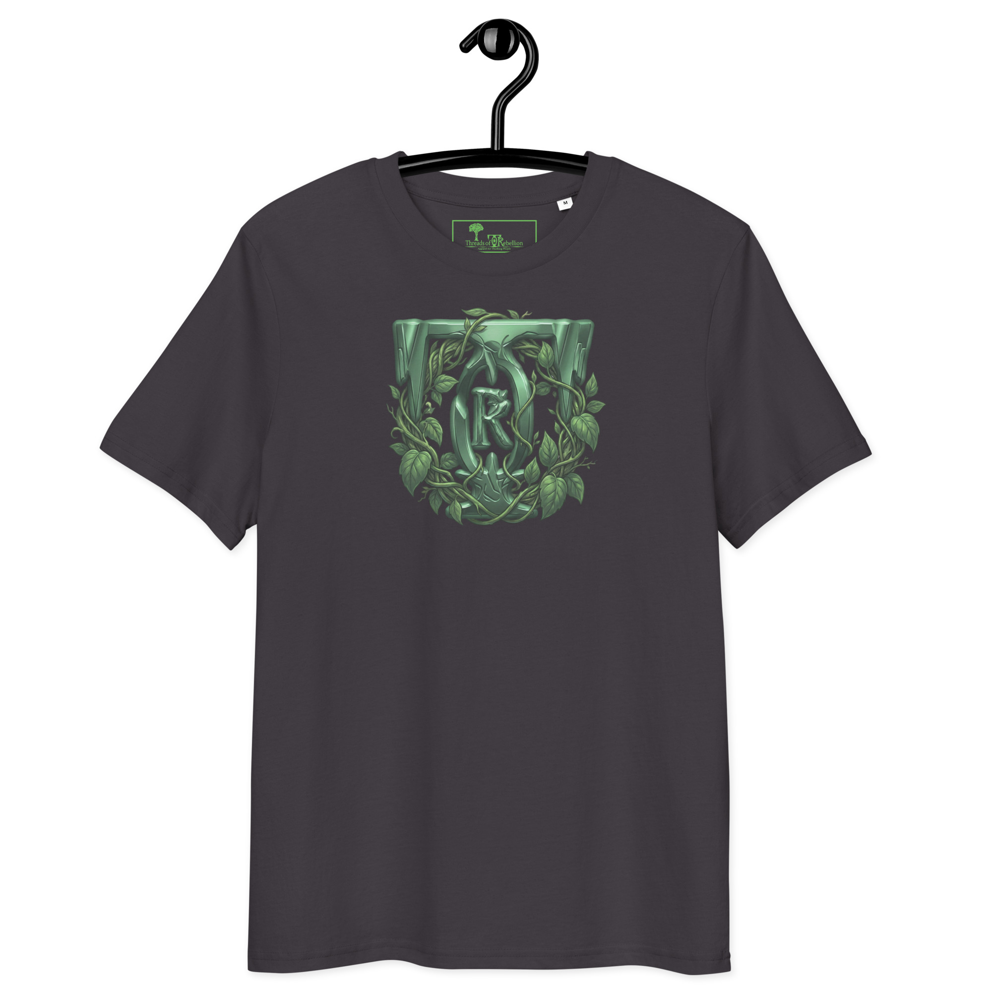 Threads of Rebellion | Emerald Initiative | AG | Organic T-Shirt - Image 5