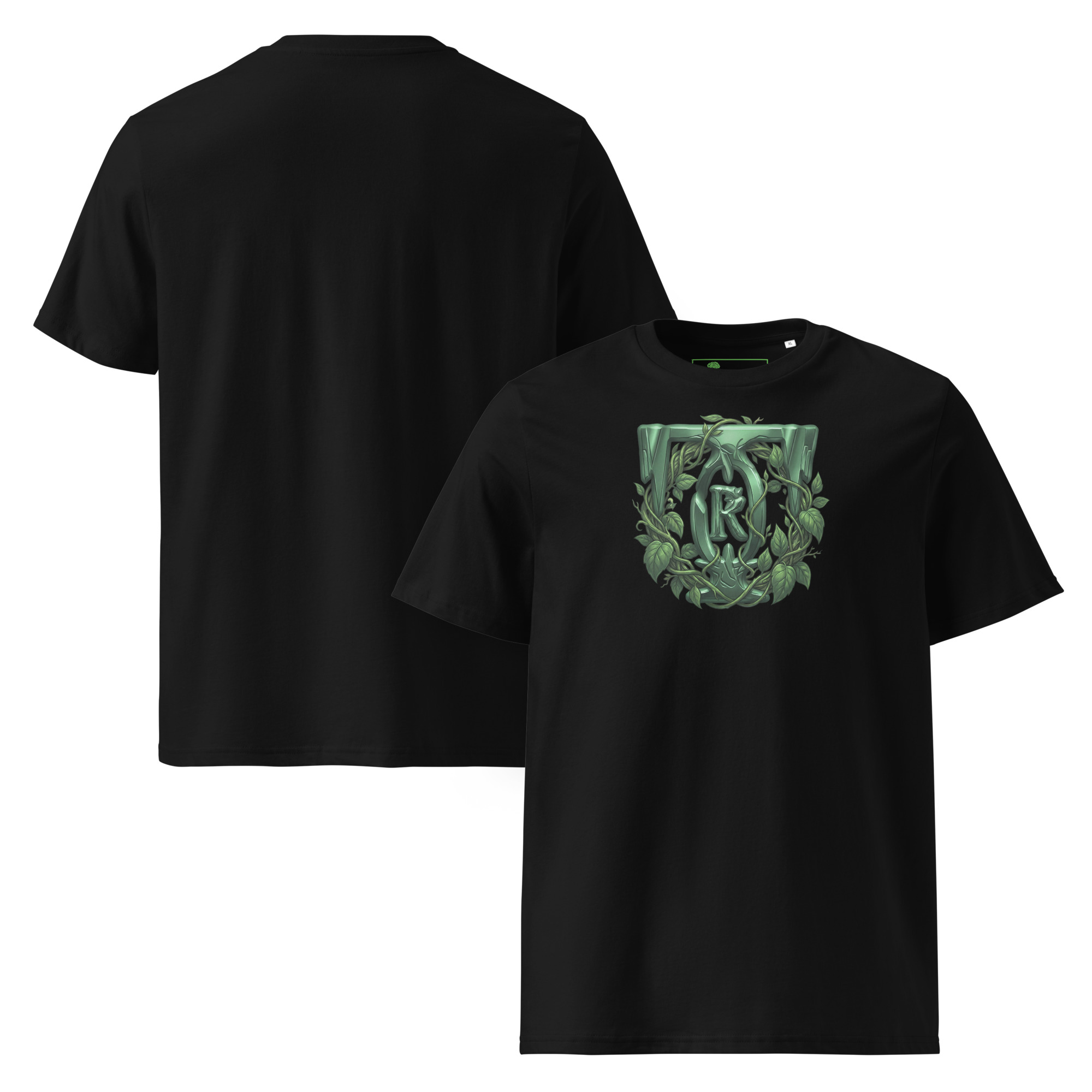 Threads of Rebellion | Emerald Initiative | AG | Organic T-Shirt - Image 16