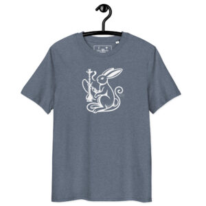 420 Bunny | AG | Organic T-Shirt | Dark