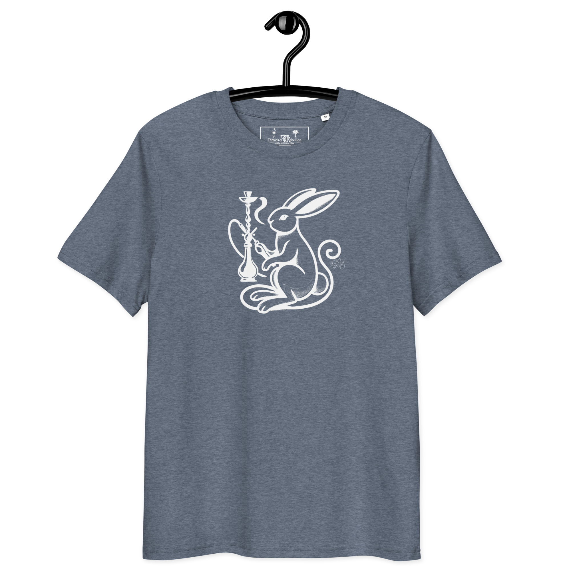 420 Bunny | AG | Organic T-Shirt | Dark
