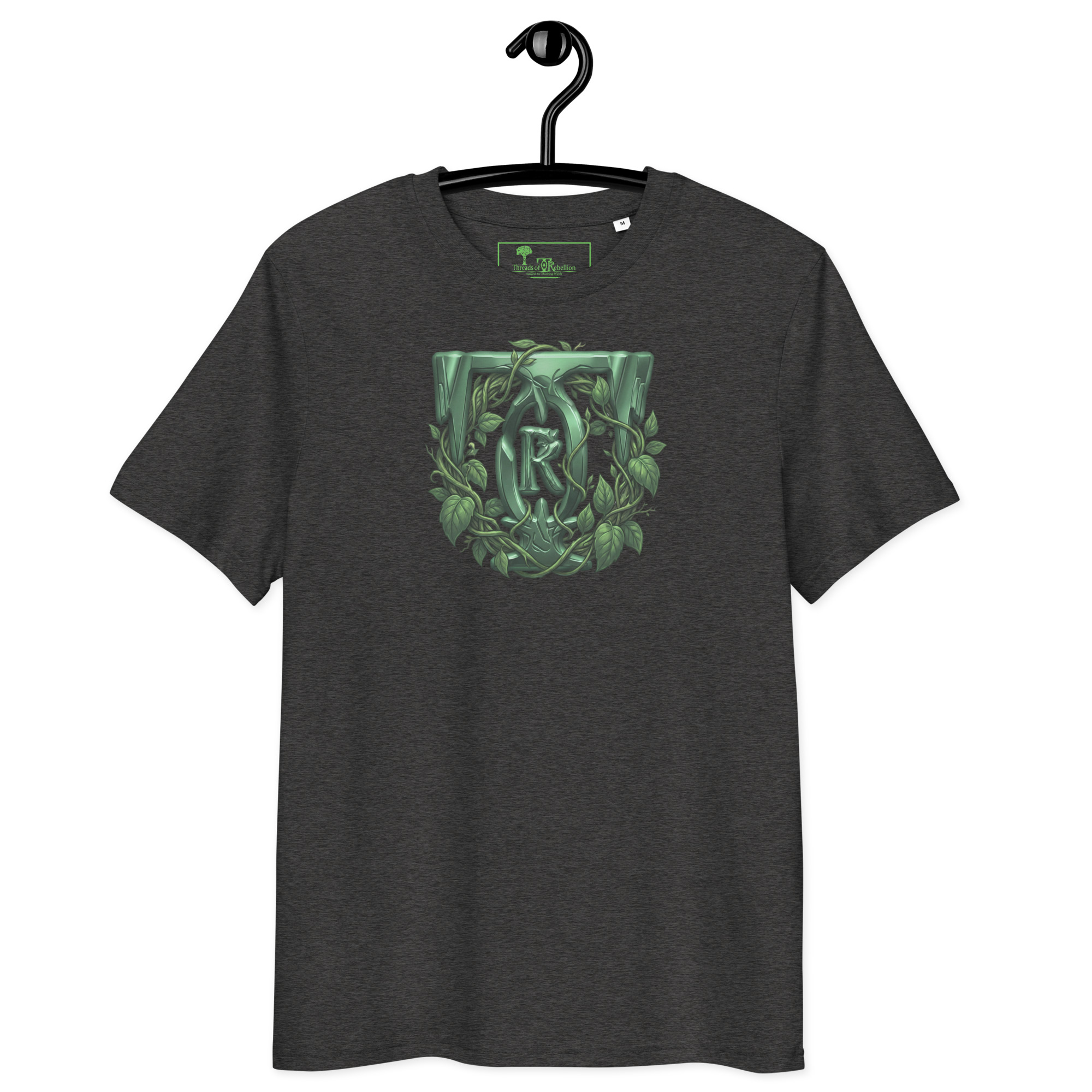 Threads of Rebellion | Emerald Initiative | AG | Organic T-Shirt - Image 4