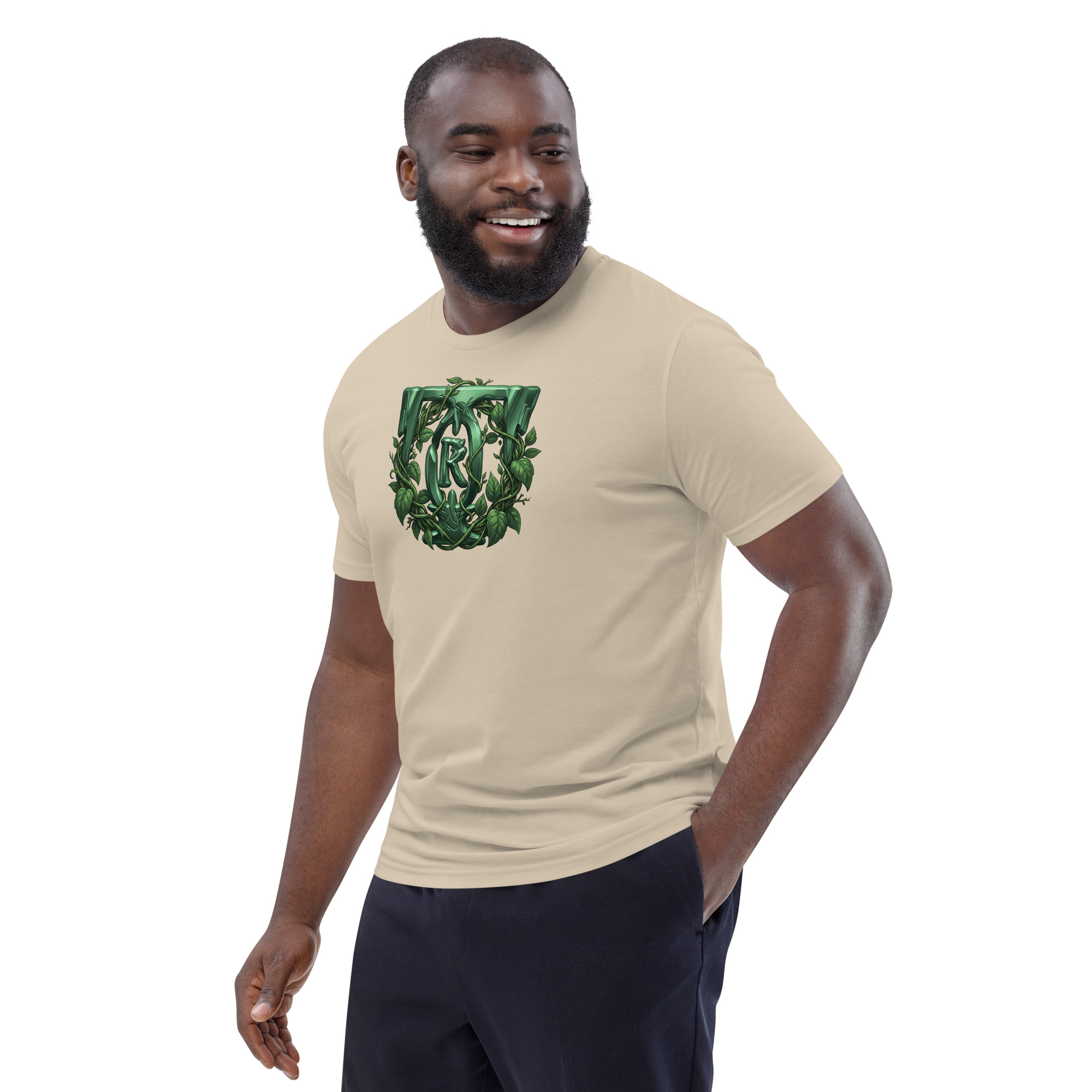 Threads of Rebellion | Emerald Initiative | AG | Organic T-Shirt - Image 9