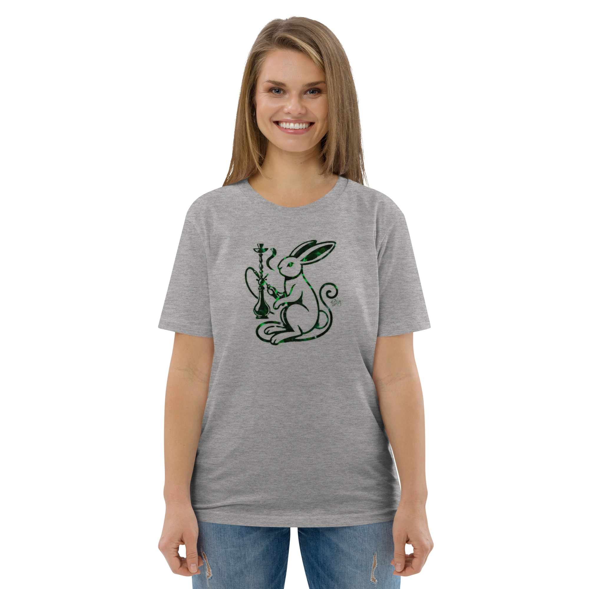420 Bunny Emerald Ed. | AG | Organic T-Shirt - Image 8