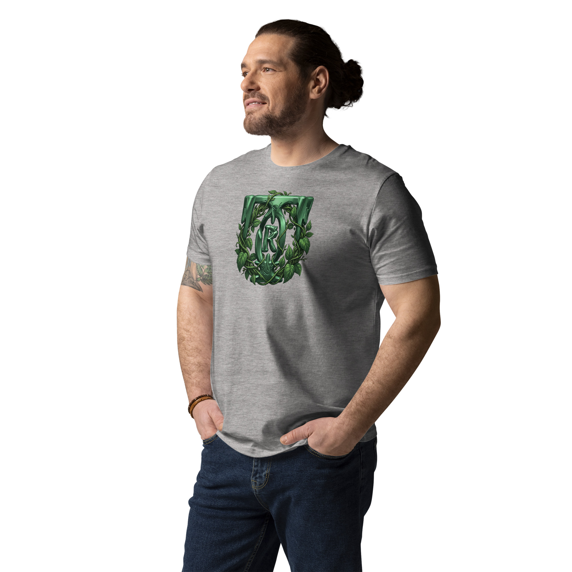 Threads of Rebellion | Emerald Initiative | AG | Organic T-Shirt - Image 14