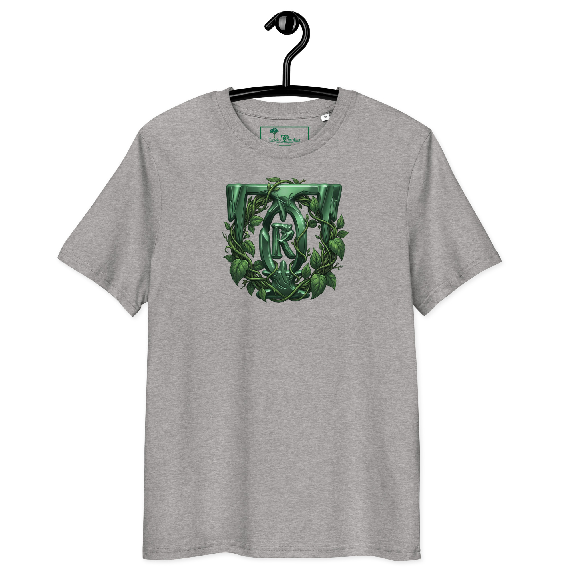 Threads of Rebellion | Emerald Initiative | AG | Organic T-Shirt - Image 6