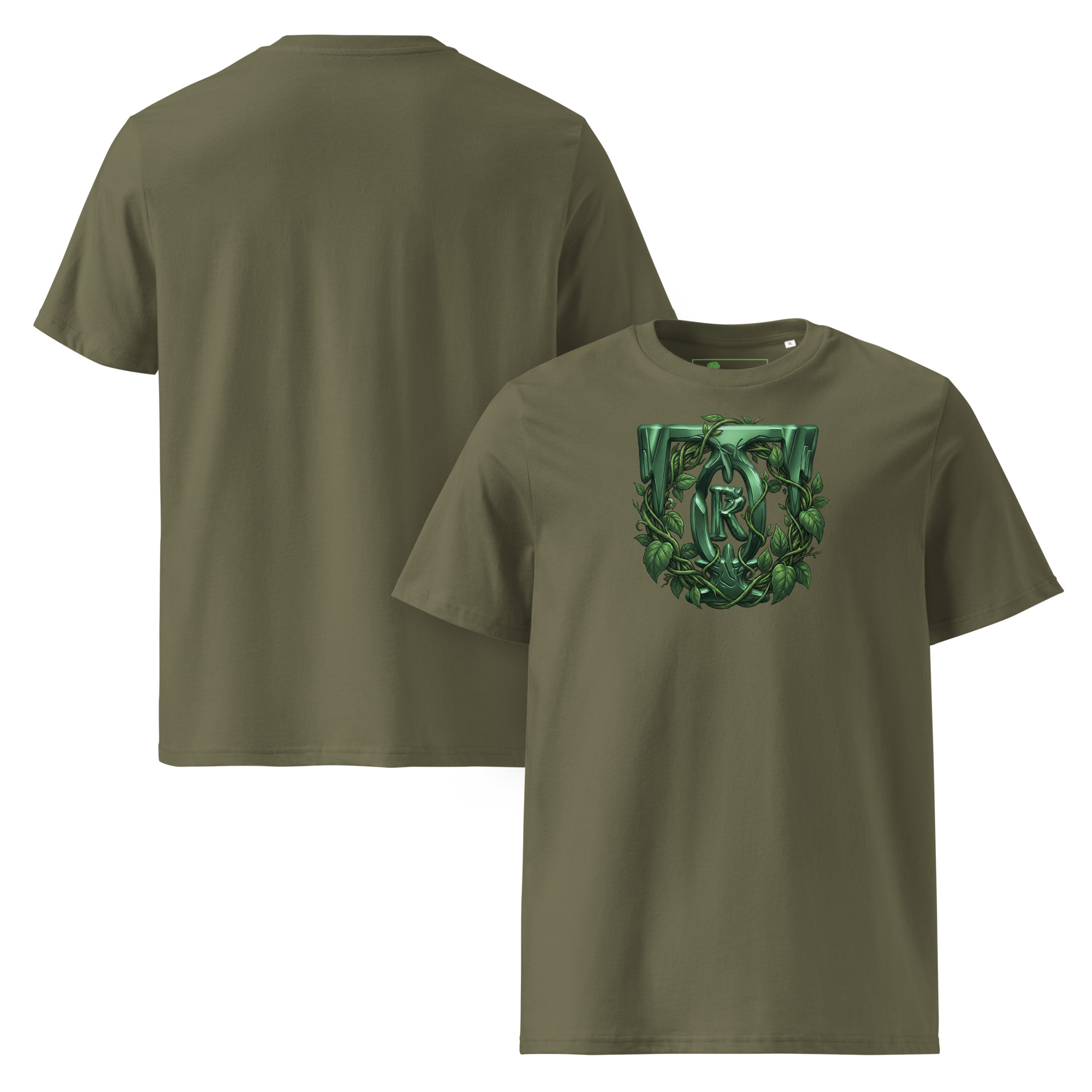 Threads of Rebellion | Emerald Initiative | AG | Organic T-Shirt - Image 27