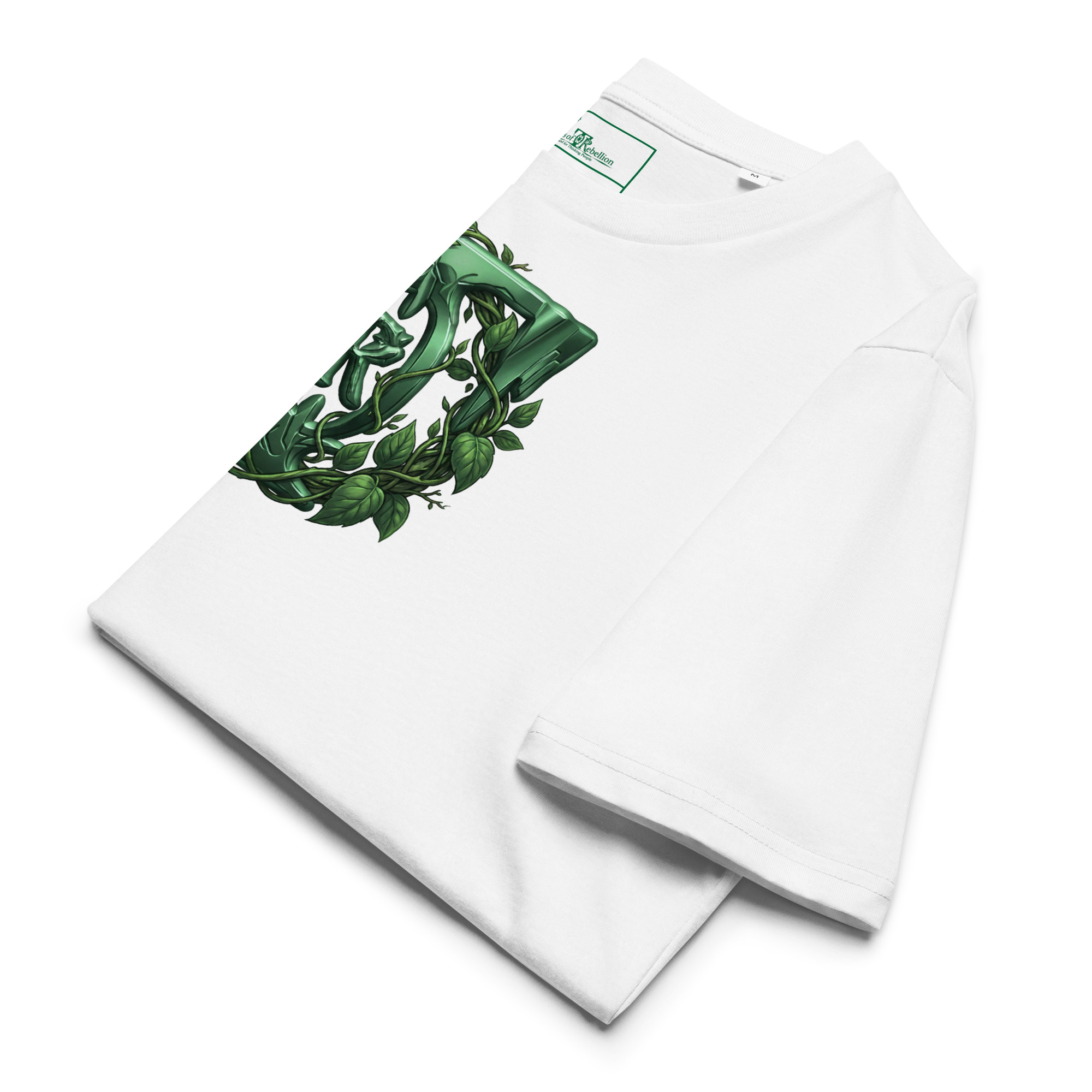 Threads of Rebellion | Emerald Initiative | AG | Organic T-Shirt - Image 18