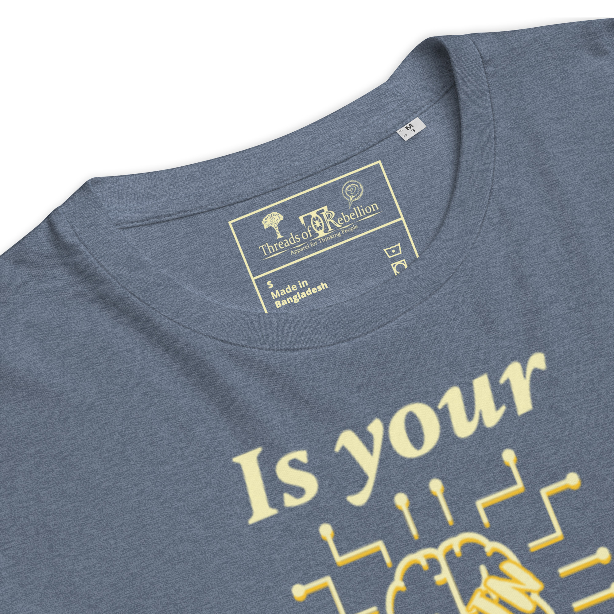 Brain Lies | AG | Organic T-Shirt - Image 20