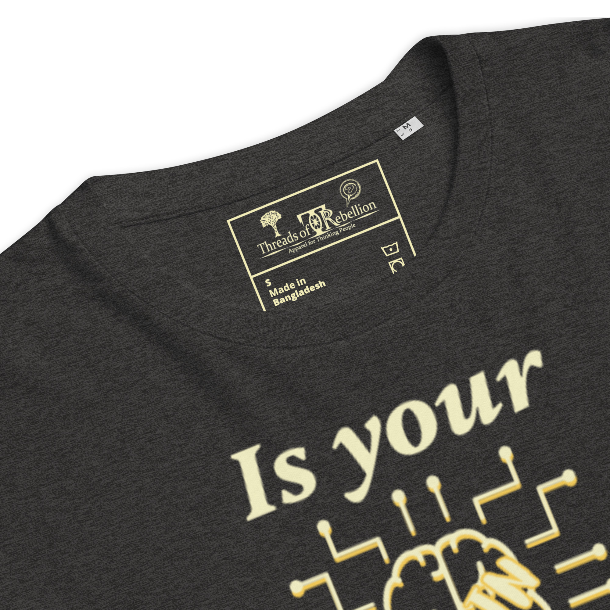 Brain Lies | AG | Organic T-Shirt - Image 23