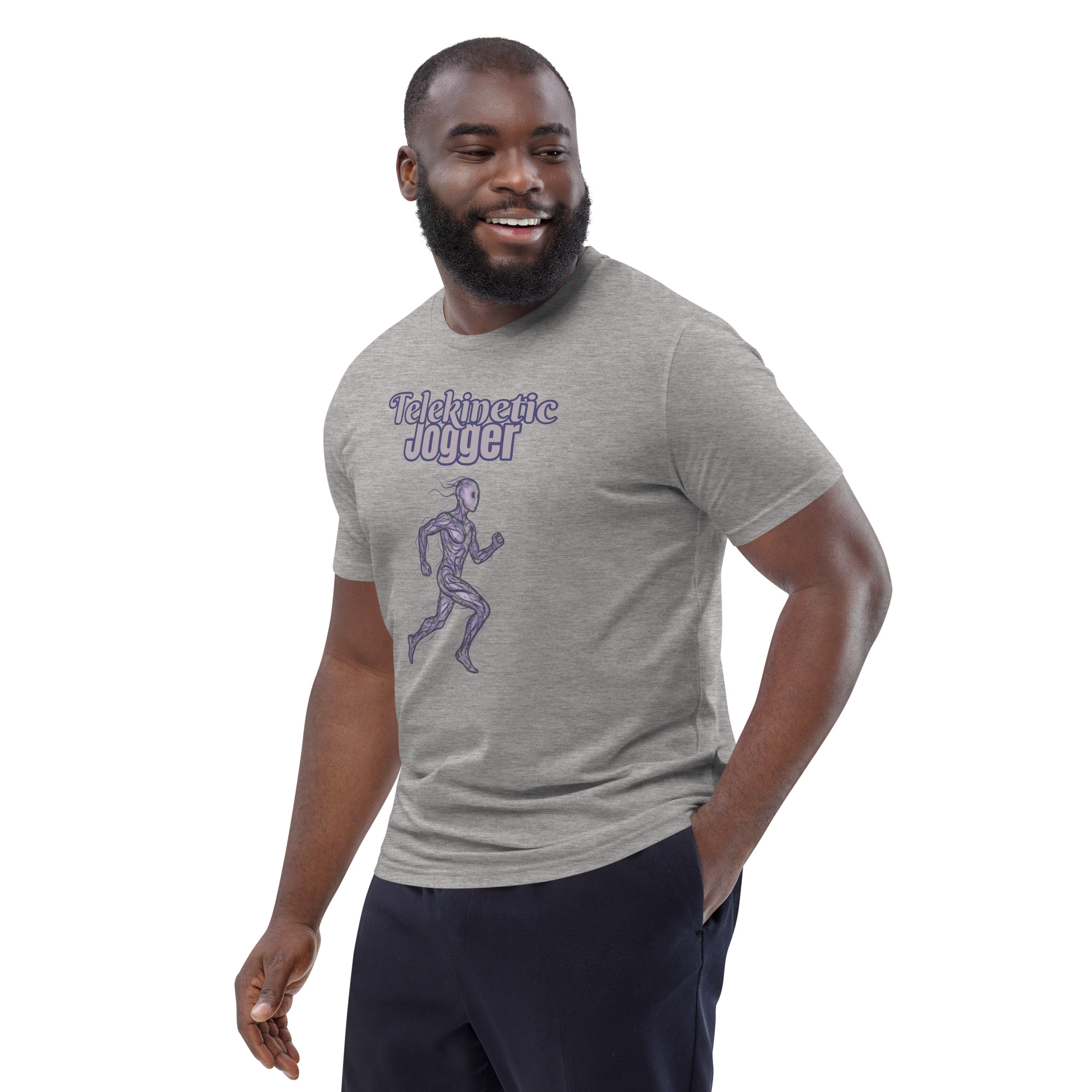 Telekinetic Jogger Premonition Ed. | AG | Organic T-Shirt - Image 10