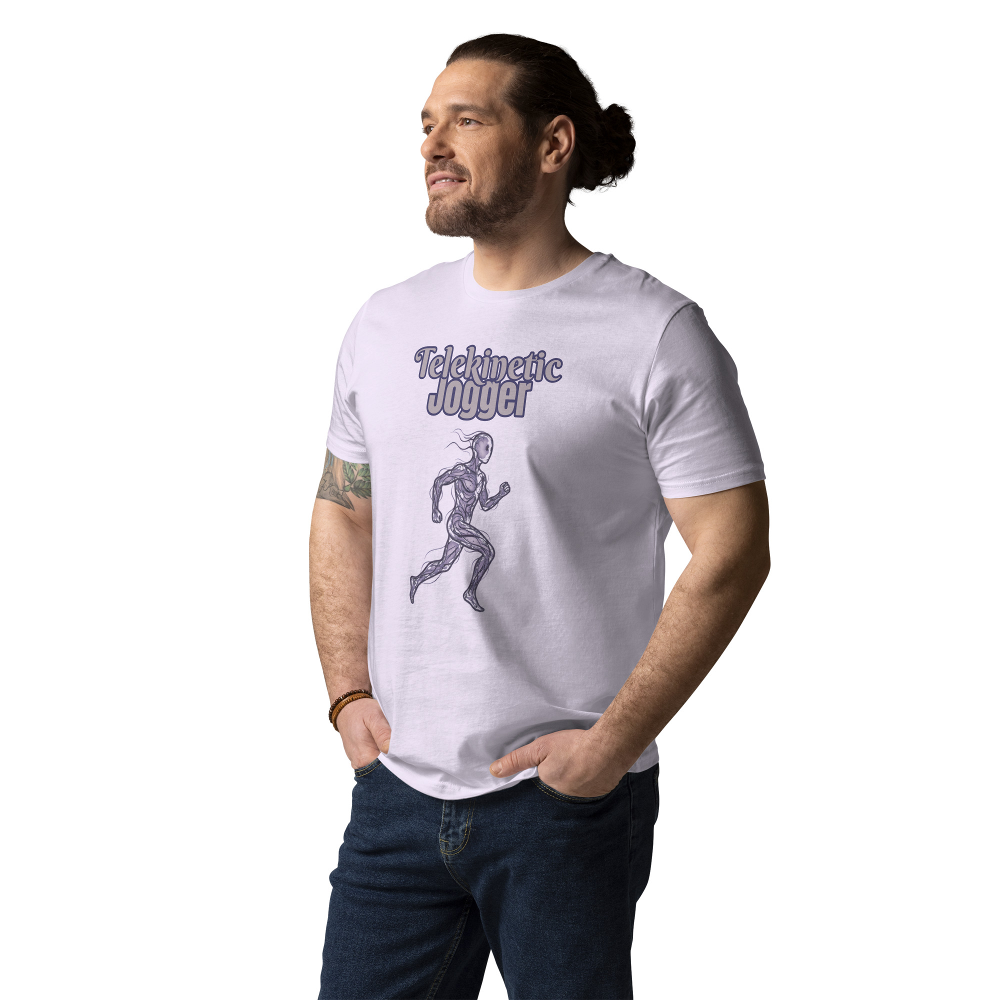 Telekinetic Jogger Premonition Ed. | AG | Organic T-Shirt - Image 18
