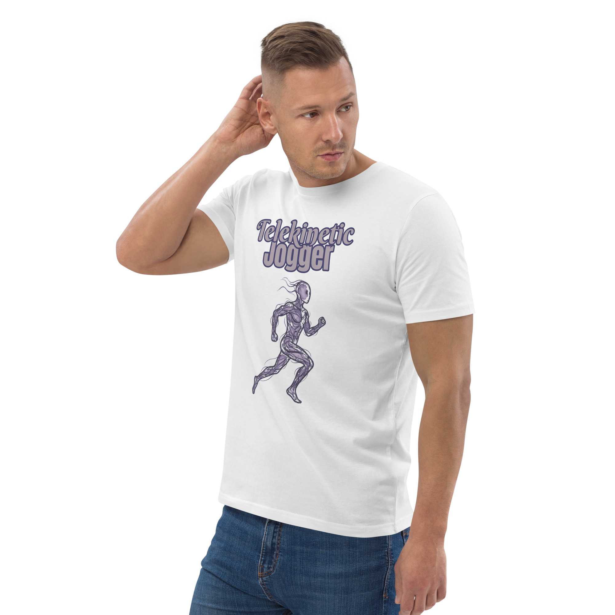 Telekinetic Jogger Premonition Ed. | AG | Organic T-Shirt - Image 25