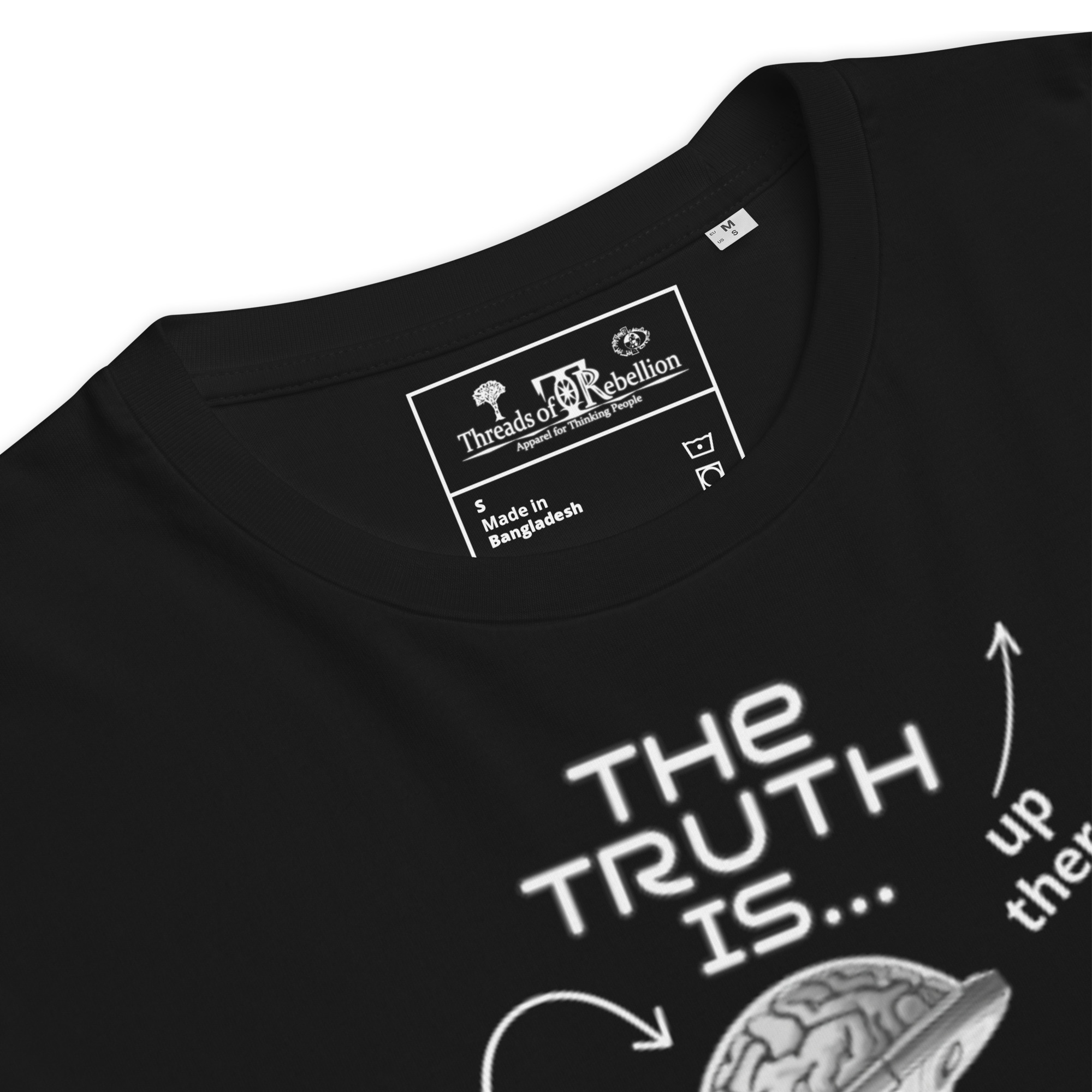 Truth Everywhere | AG | Organic T-Shirt | Dark - Image 17