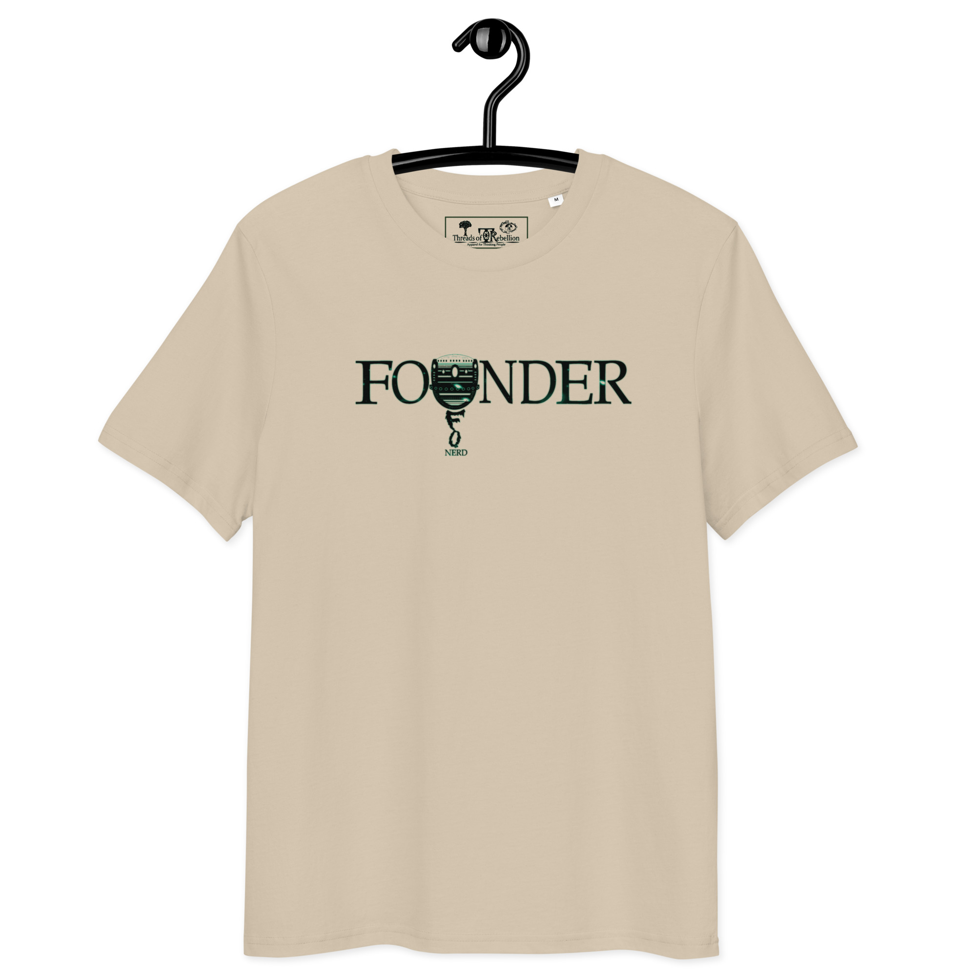 Founder (UFO NERD) Off-World Ed. | AG | Organic T-Shirt - Image 40