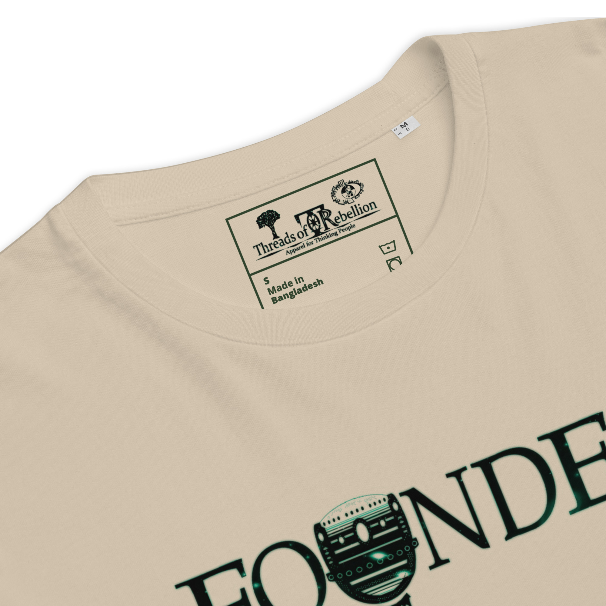 Founder (UFO NERD) Off-World Ed. | AG | Organic T-Shirt - Image 3