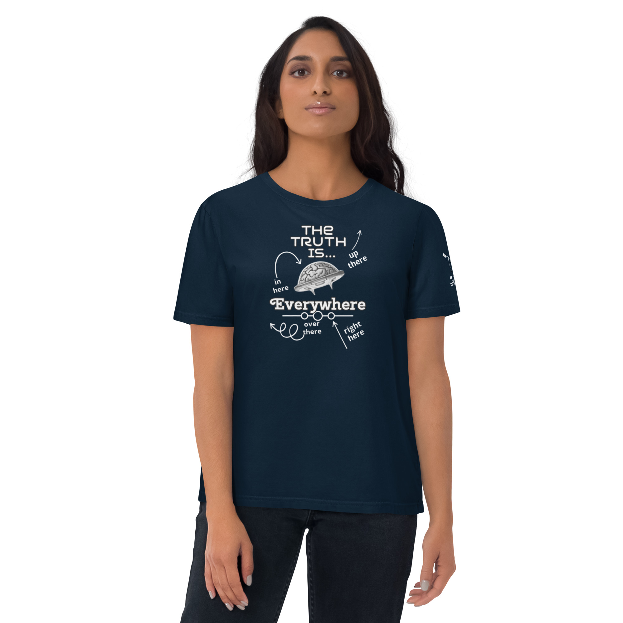 Truth Everywhere | AG | Organic T-Shirt | Dark - Image 21