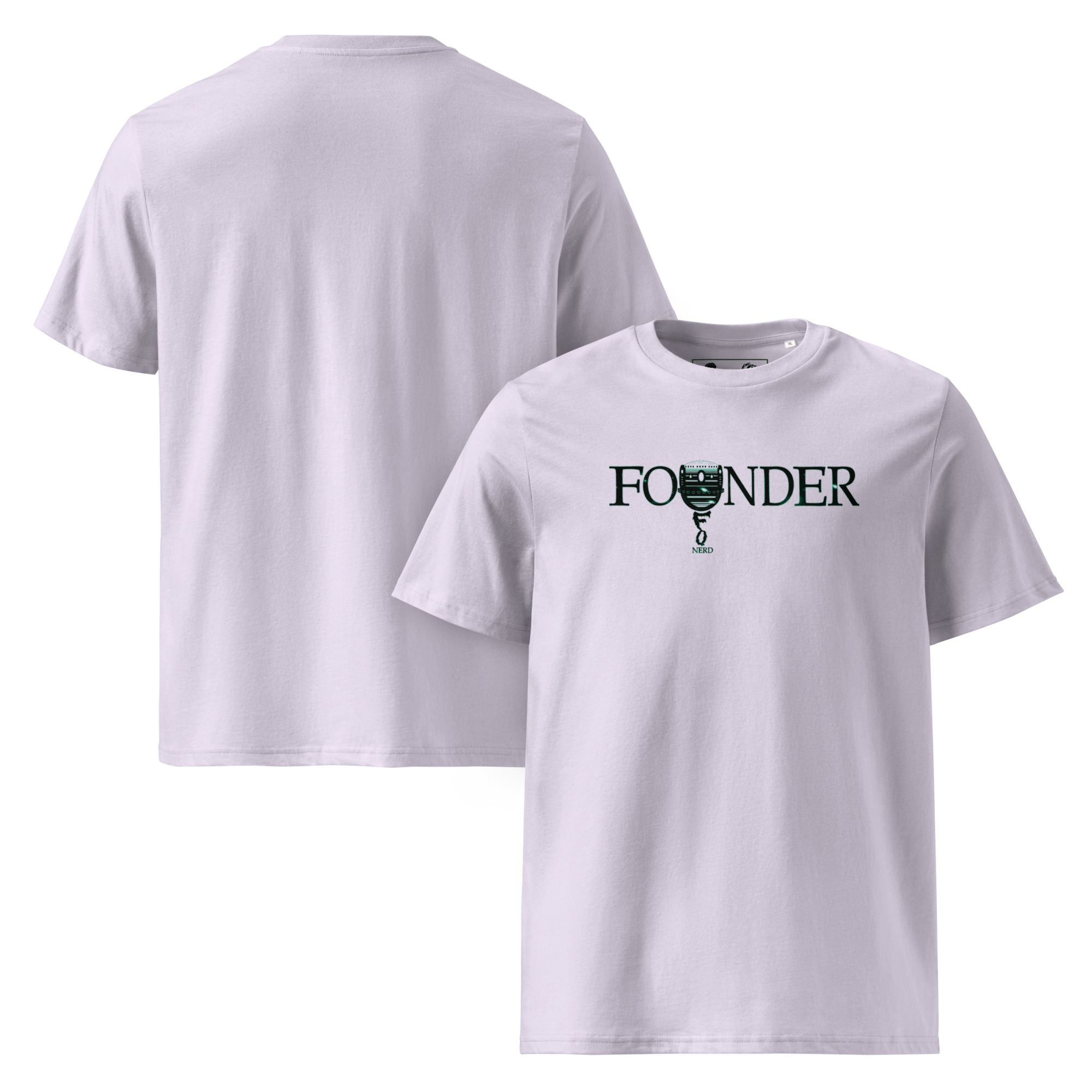 Founder (UFO NERD) Off-World Ed. | AG | Organic T-Shirt - Image 16