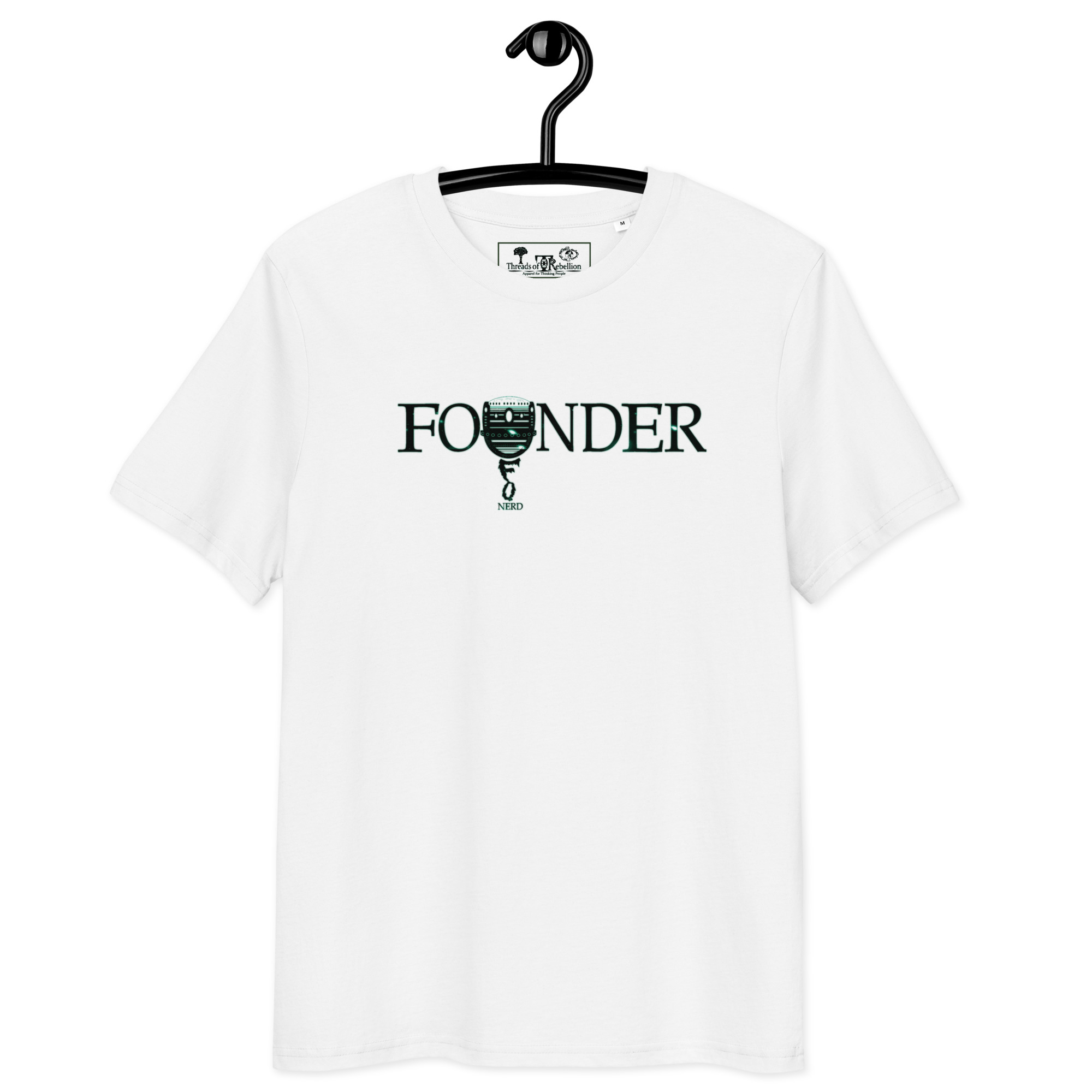 Founder (UFO NERD) Off-World Ed. | AG | Organic T-Shirt - Image 28