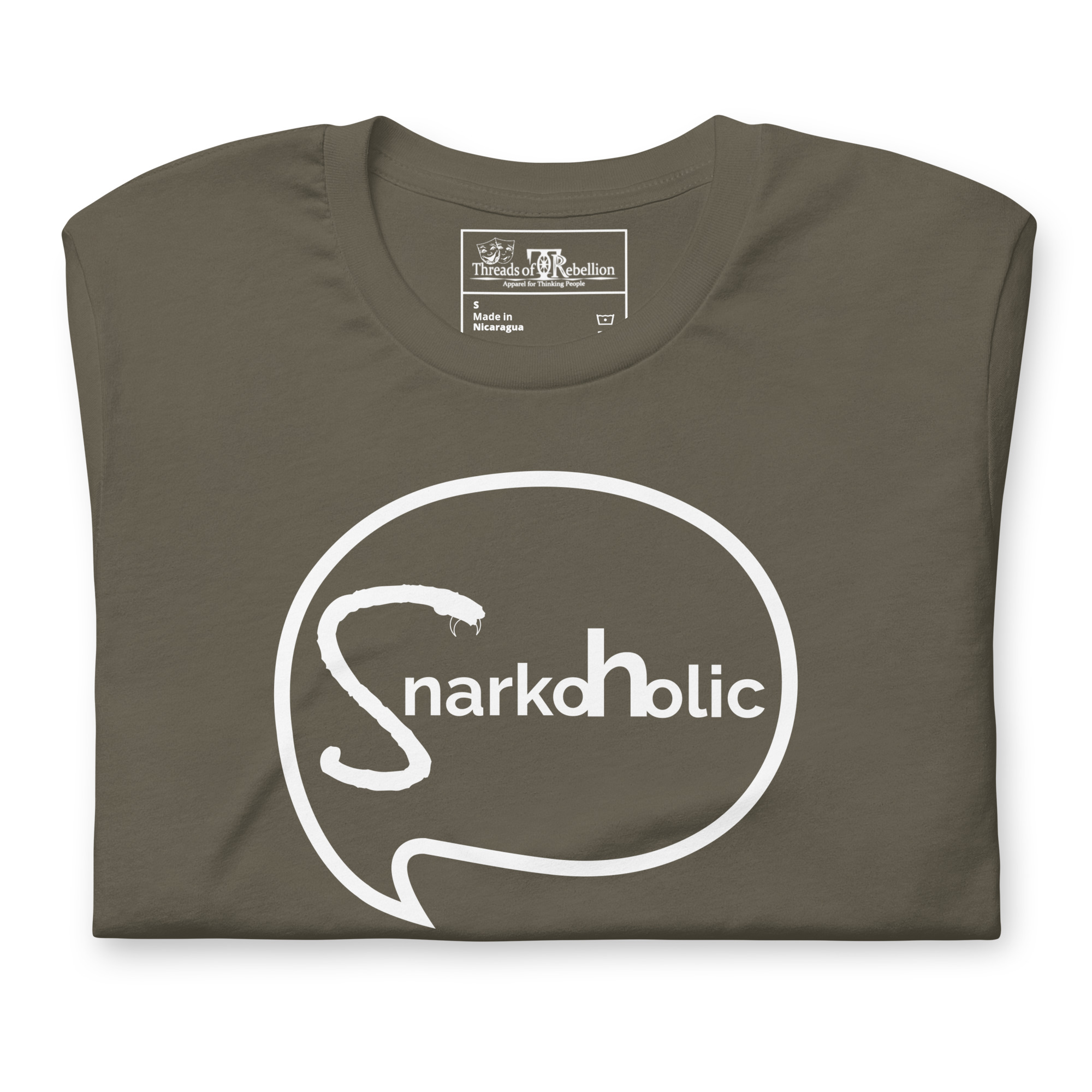Snarkoholic | AG | T-Shirt | Dark - Image 2