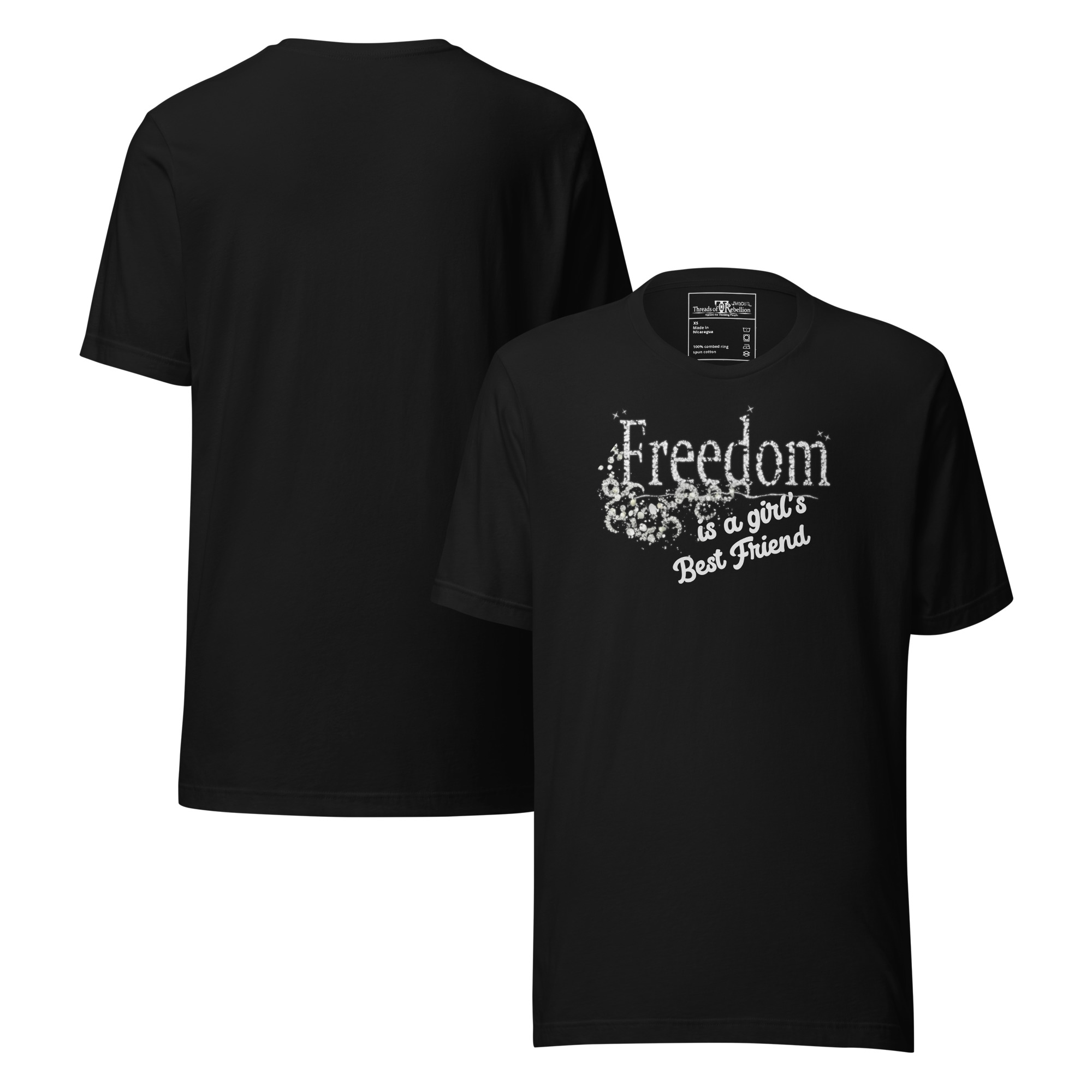 Freedom-BFF | AG | T-Shirt | Dark - Image 5
