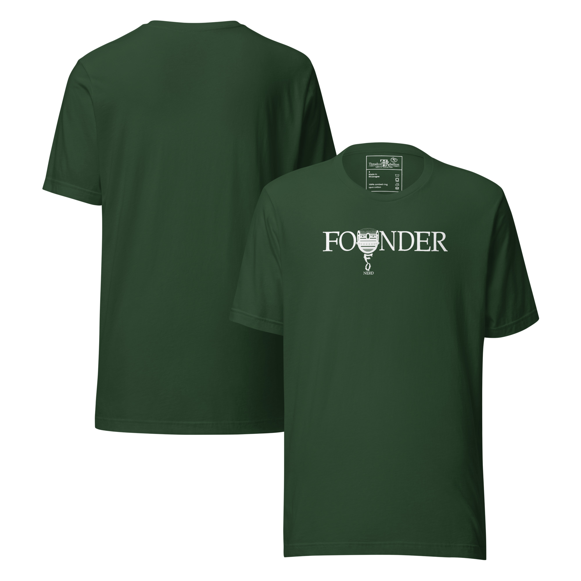 Founder (UFO NERD) | AG | T-Shirt | Dark - Image 12