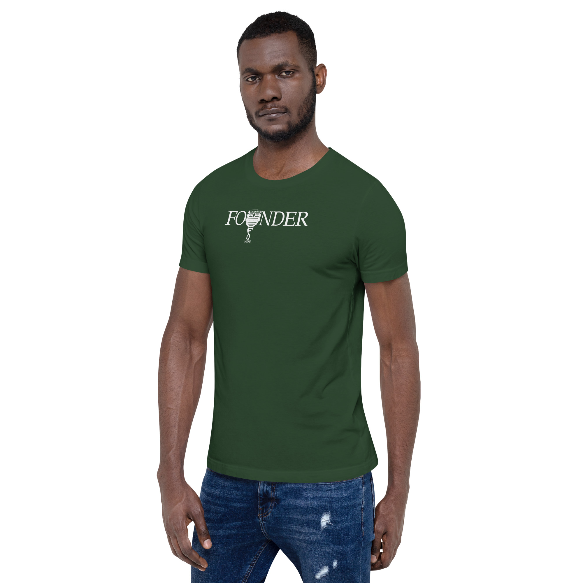 Founder (UFO NERD) | AG | T-Shirt | Dark - Image 8