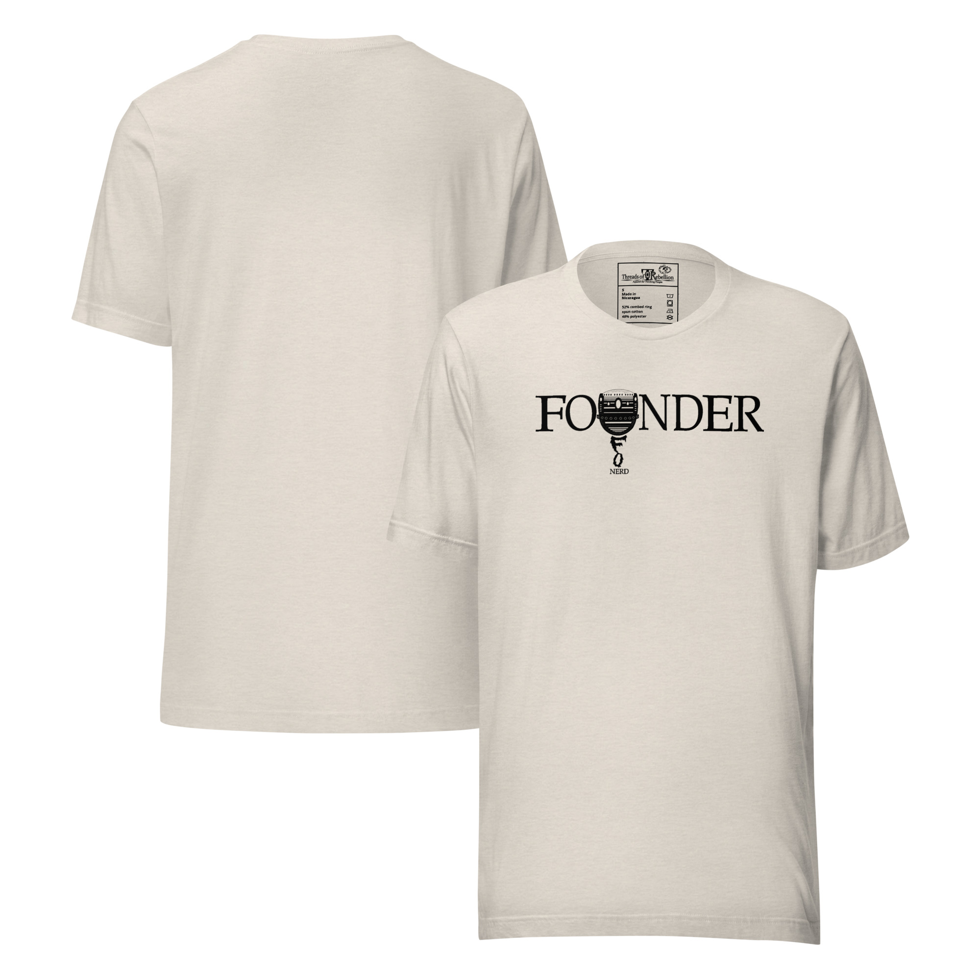 Founder (UFO NERD) | AG | T-Shirt | Light - Image 31