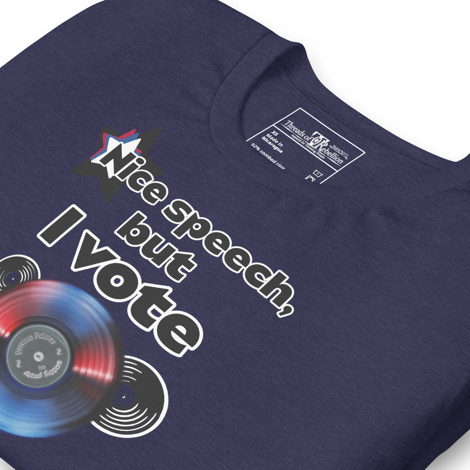 I Vote Record | AG | T-Shirt - Image 25