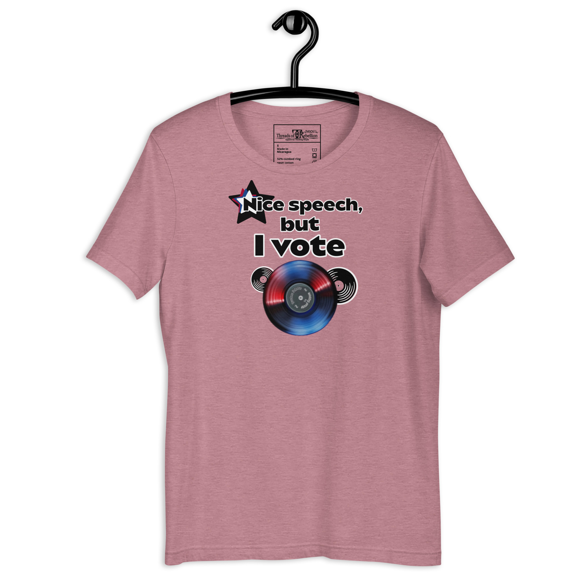 I Vote Record | AG | T-Shirt - Image 79