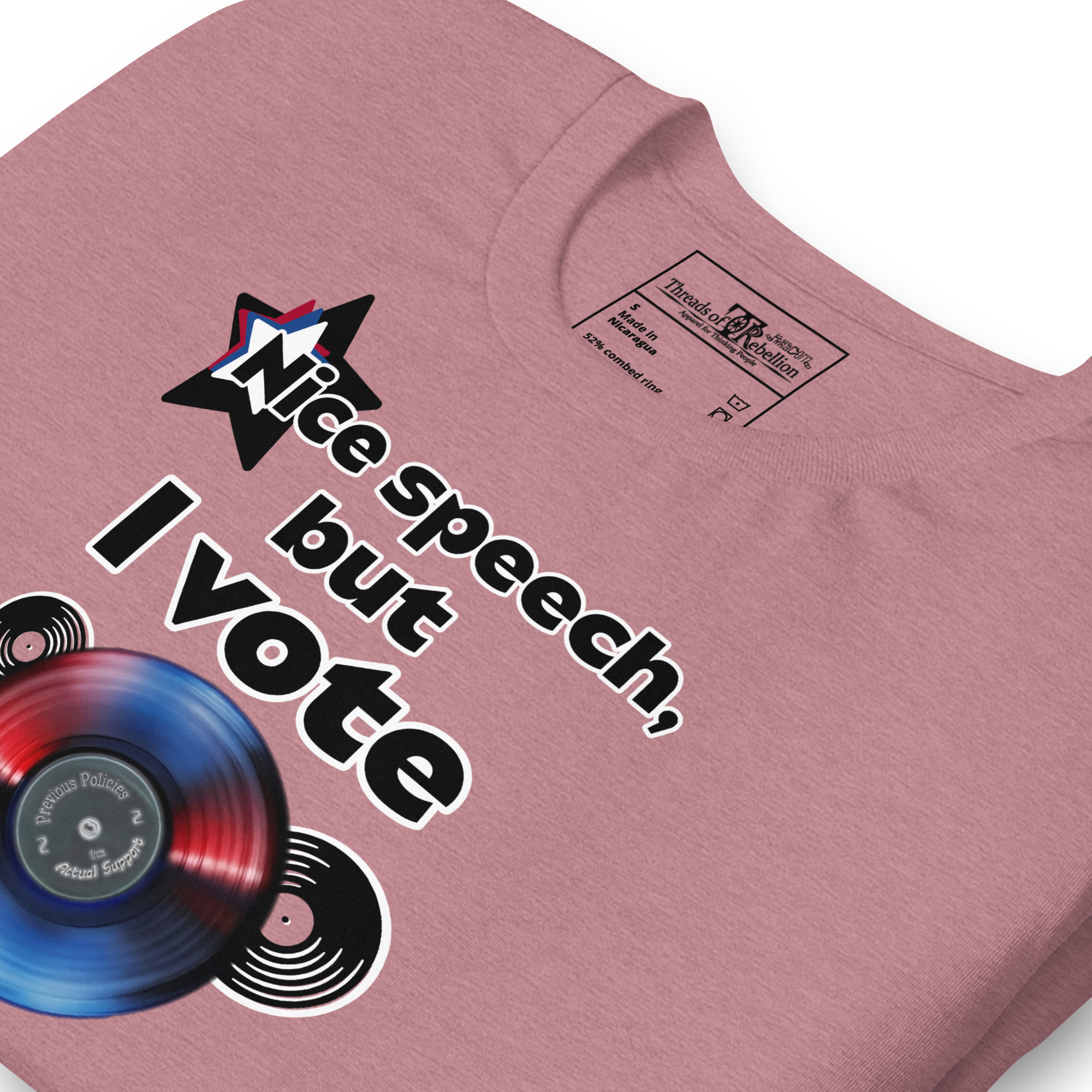 I Vote Record | AG | T-Shirt - Image 15