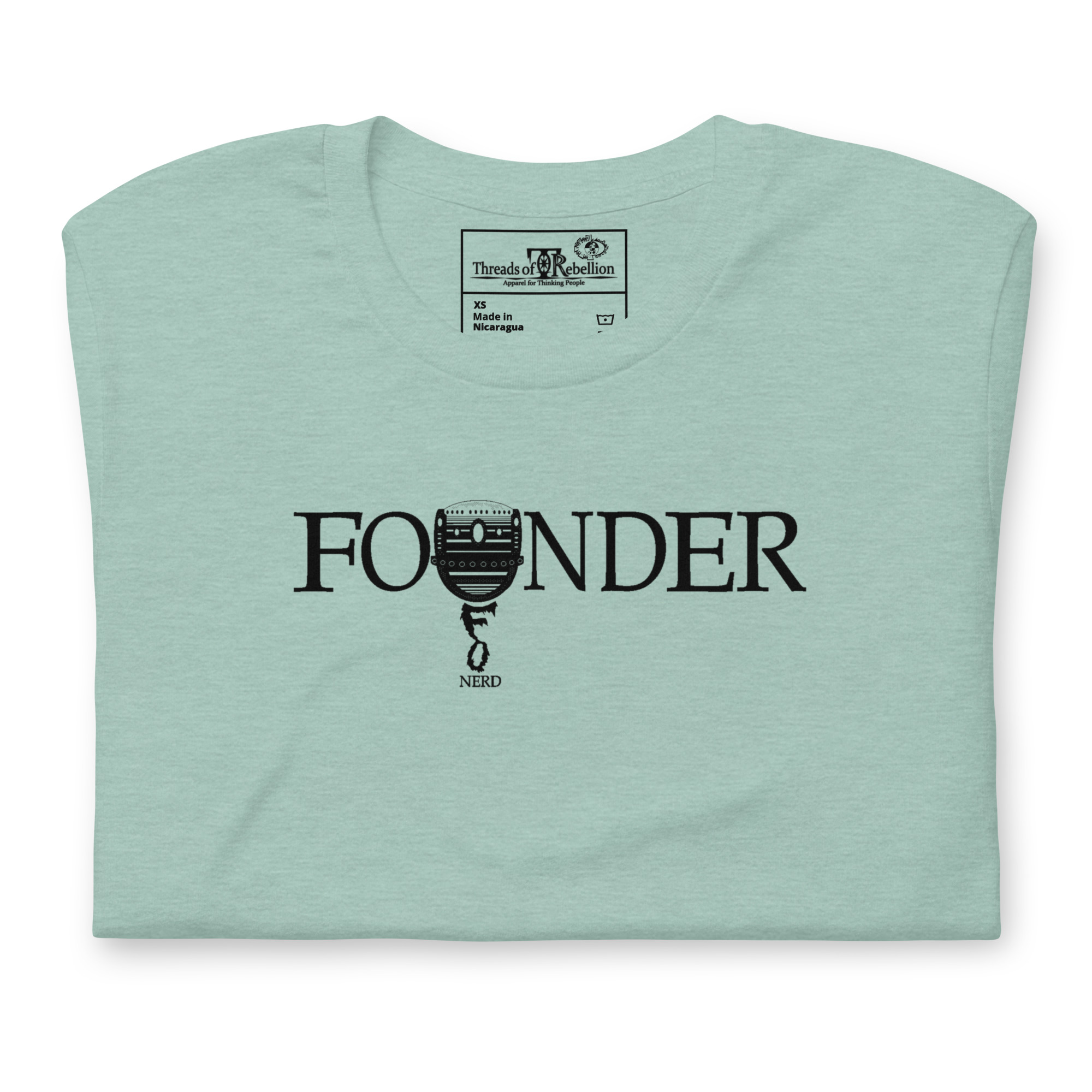 Founder (UFO NERD) | AG | T-Shirt | Light - Image 13