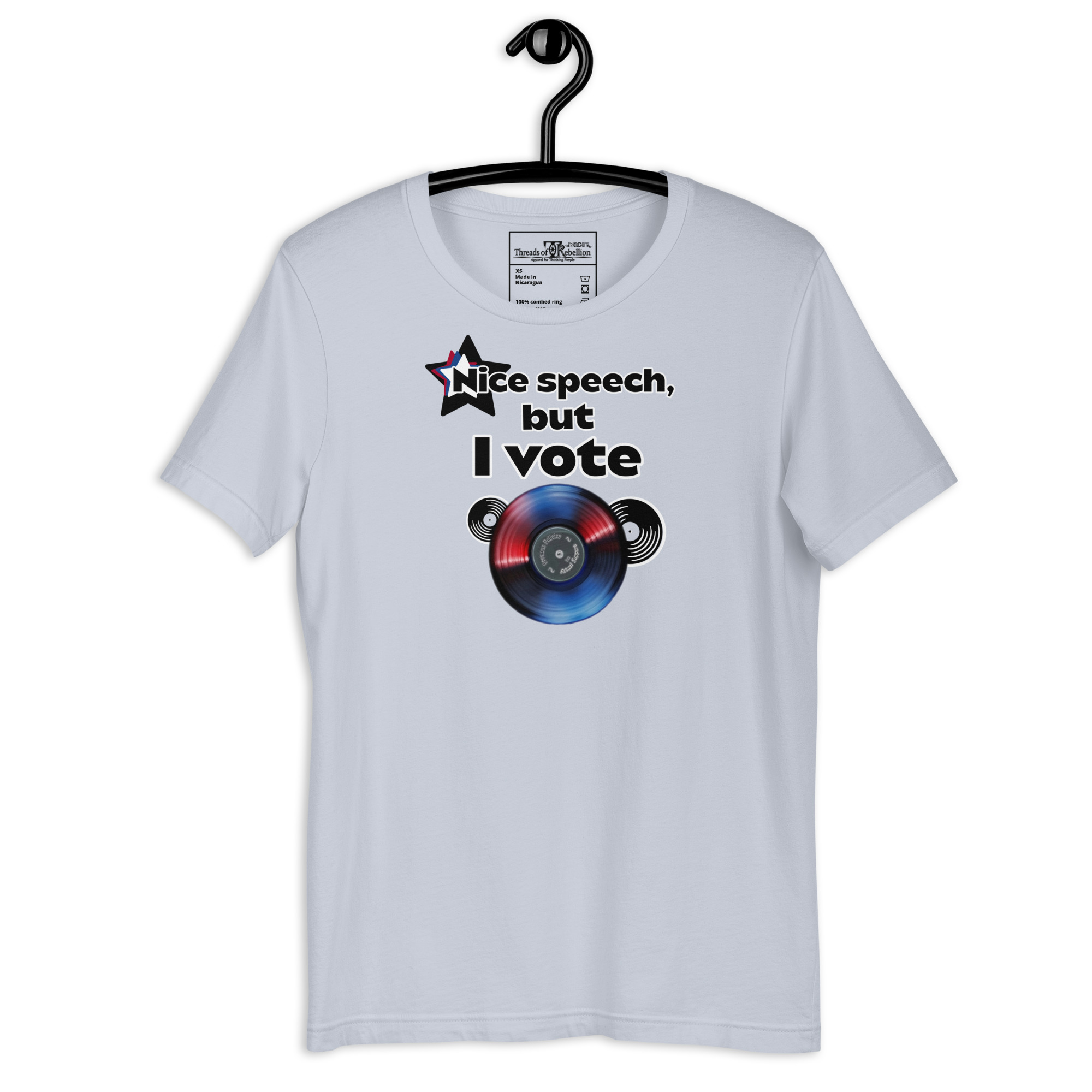 I Vote Record | AG | T-Shirt - Image 76