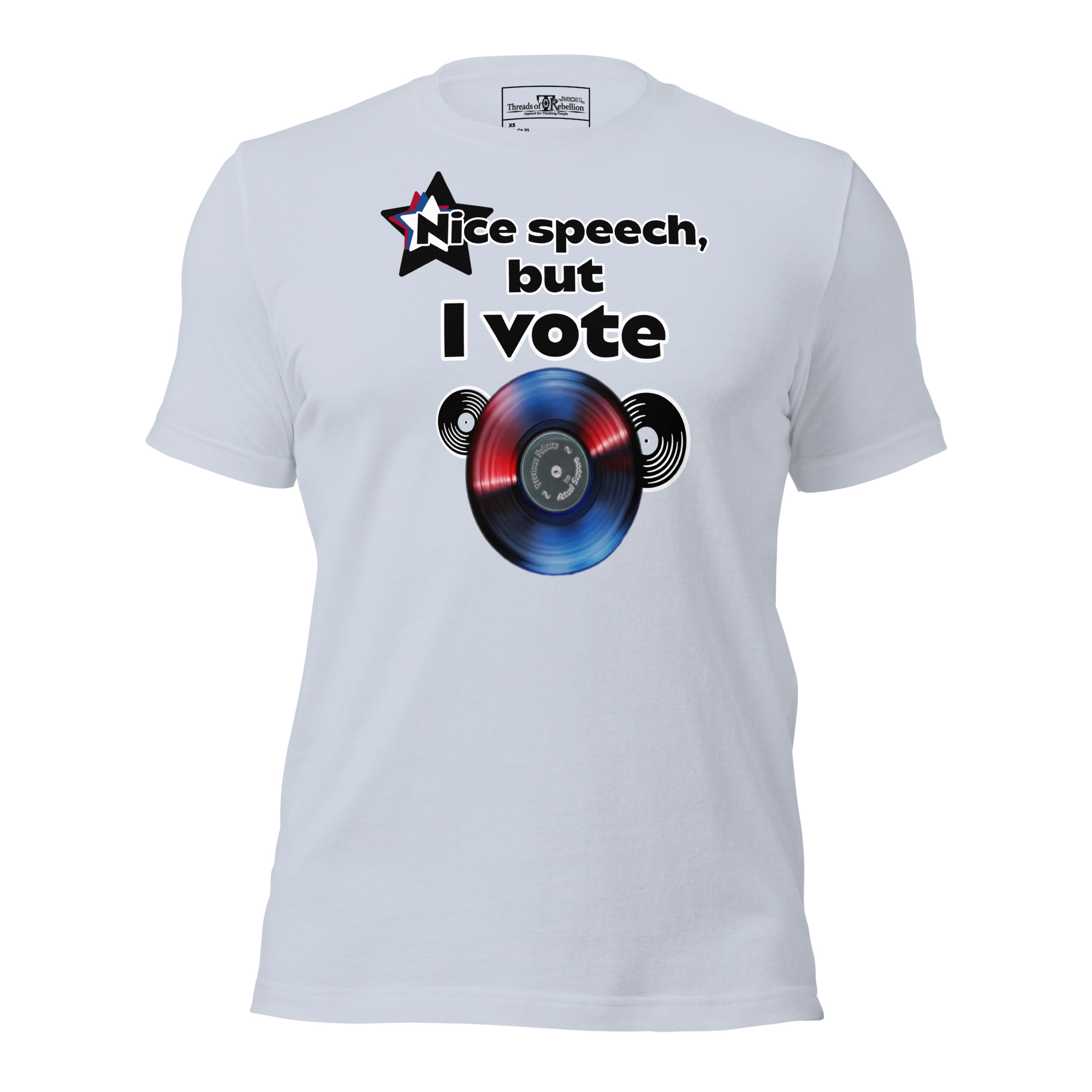 I Vote Record | AG | T-Shirt - Image 13