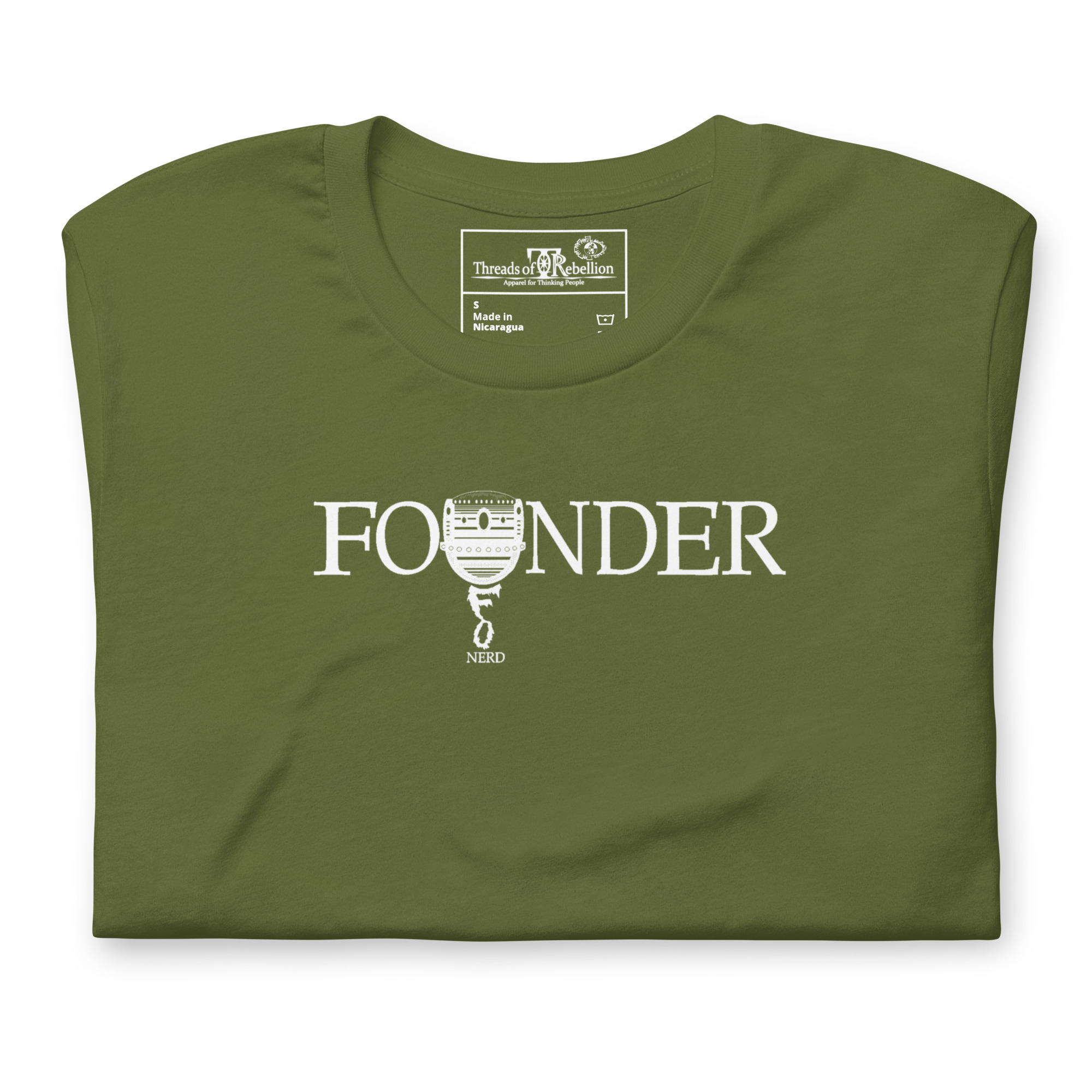 Founder (UFO NERD) | AG | T-Shirt | Dark - Image 2
