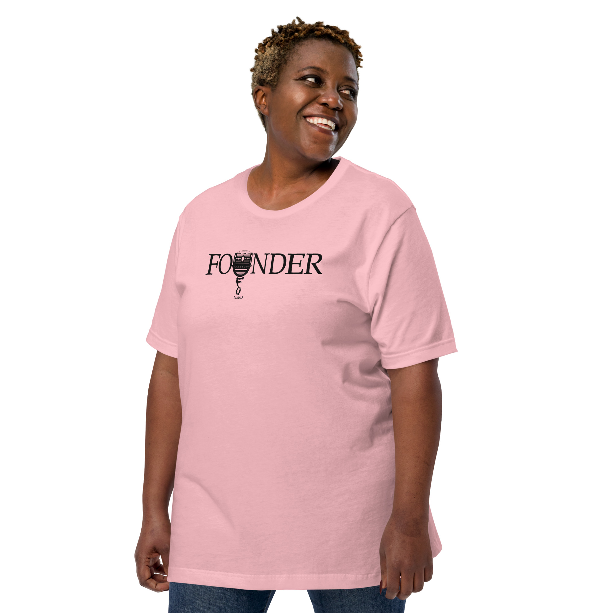 Founder (UFO NERD) | AG | T-Shirt | Light - Image 15