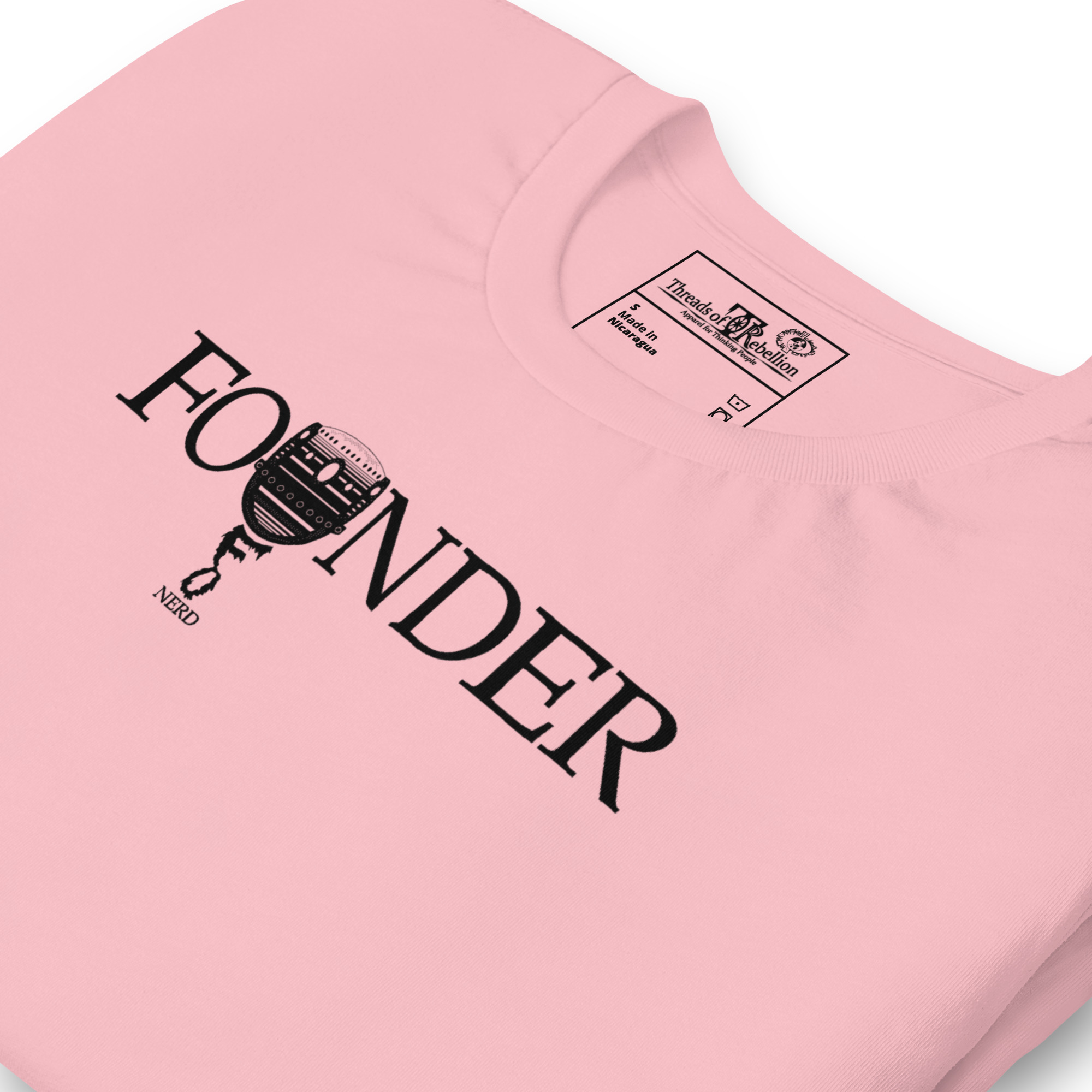Founder (UFO NERD) | AG | T-Shirt | Light - Image 14